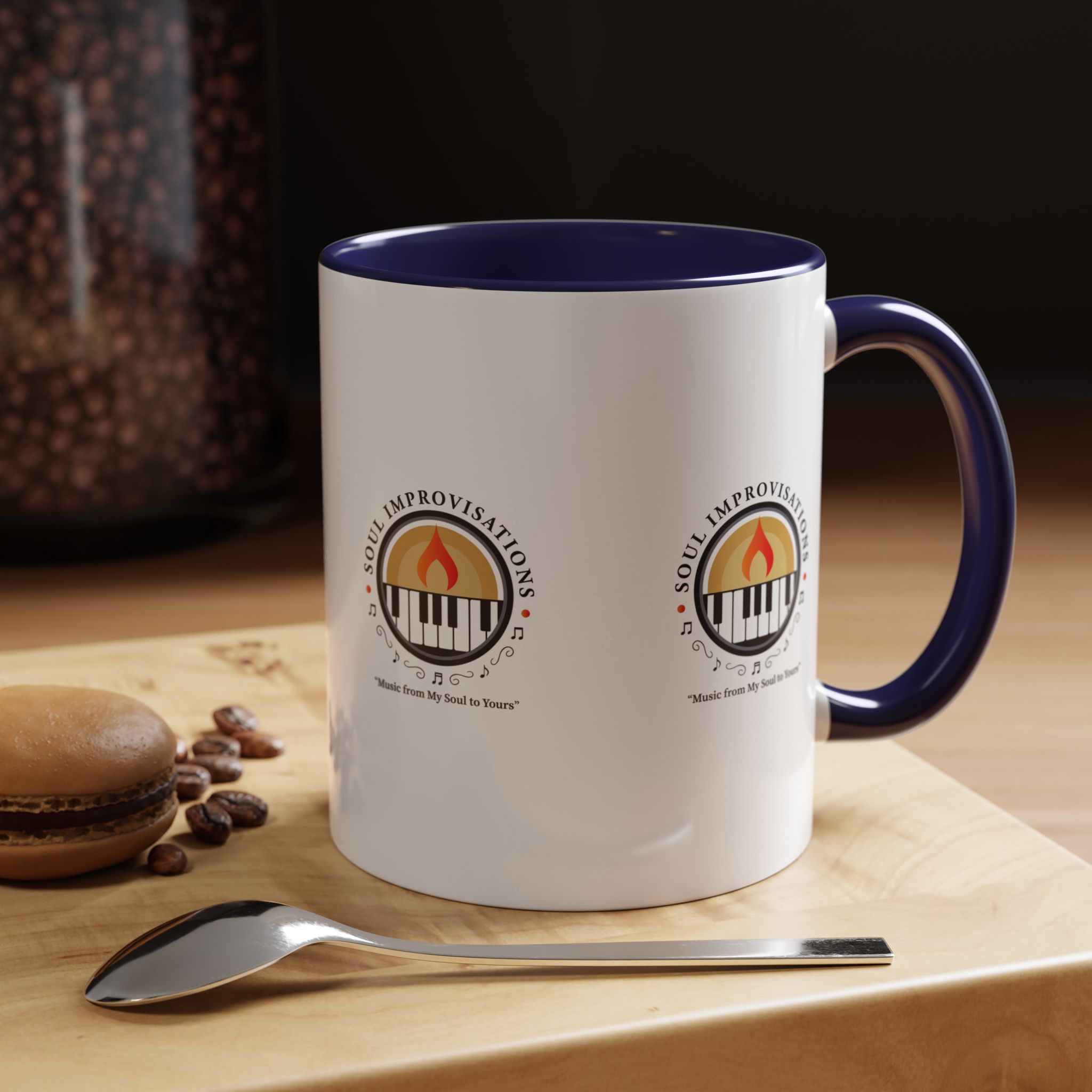 Soul Improvisations Coffee Mug - 11oz (small logo) - Image 17