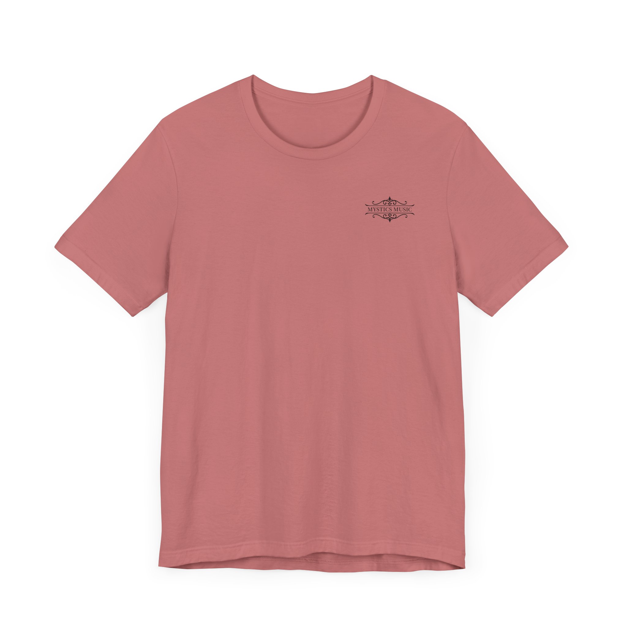 Mystics Music Unisex Jersey Short Sleeve T-Shirt (light colors - left chest logo) - Image 10