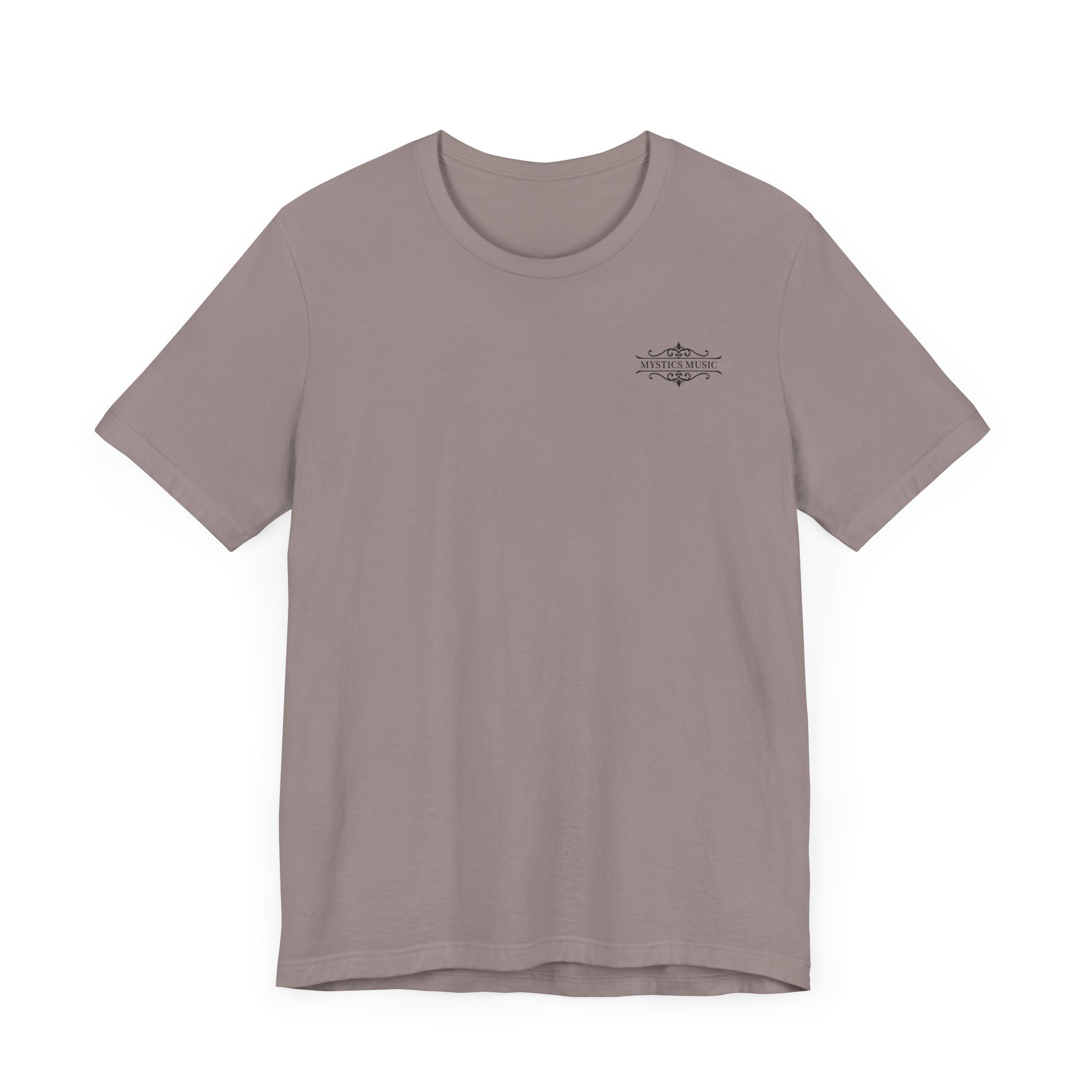 Mystics Music Unisex Jersey Short Sleeve T-Shirt (light colors - left chest logo) - Image 14
