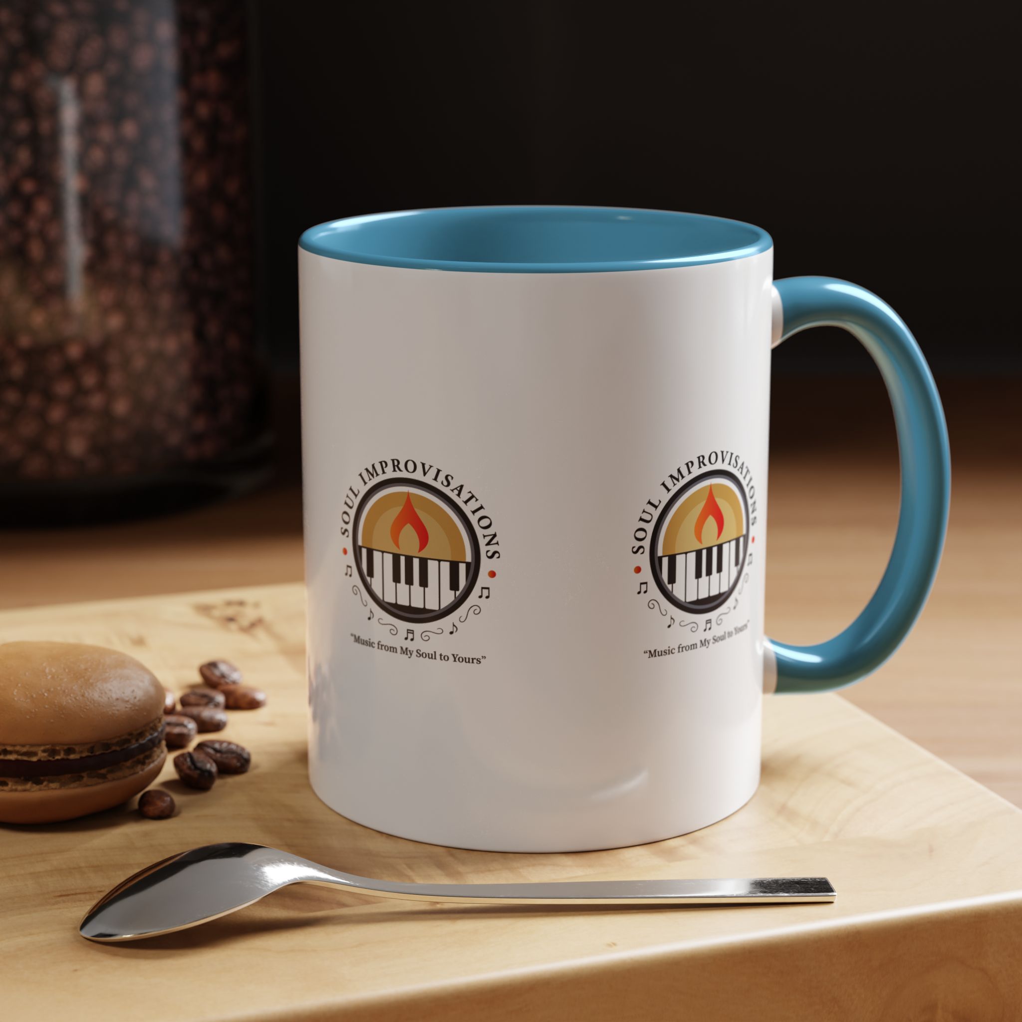 Soul Improvisations Coffee Mug - 11oz (small logo) - Image 29
