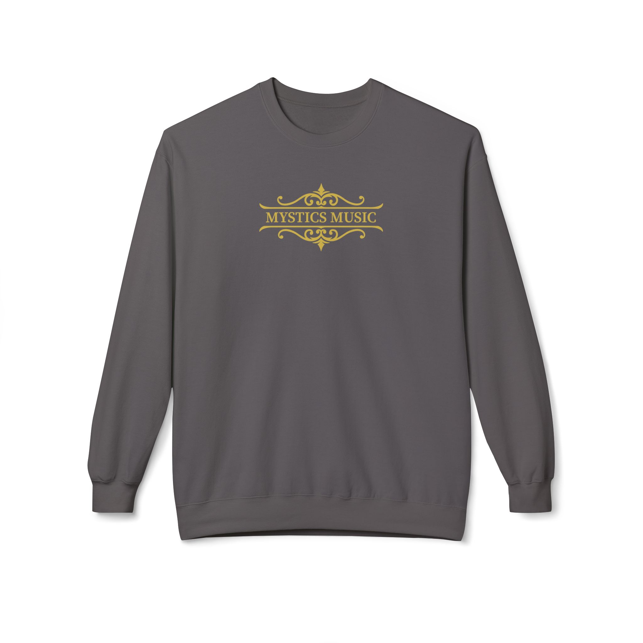 Mystics Music Unisex Midweight Crewneck Sweatshirt (dark colors - large logo) - Image 16
