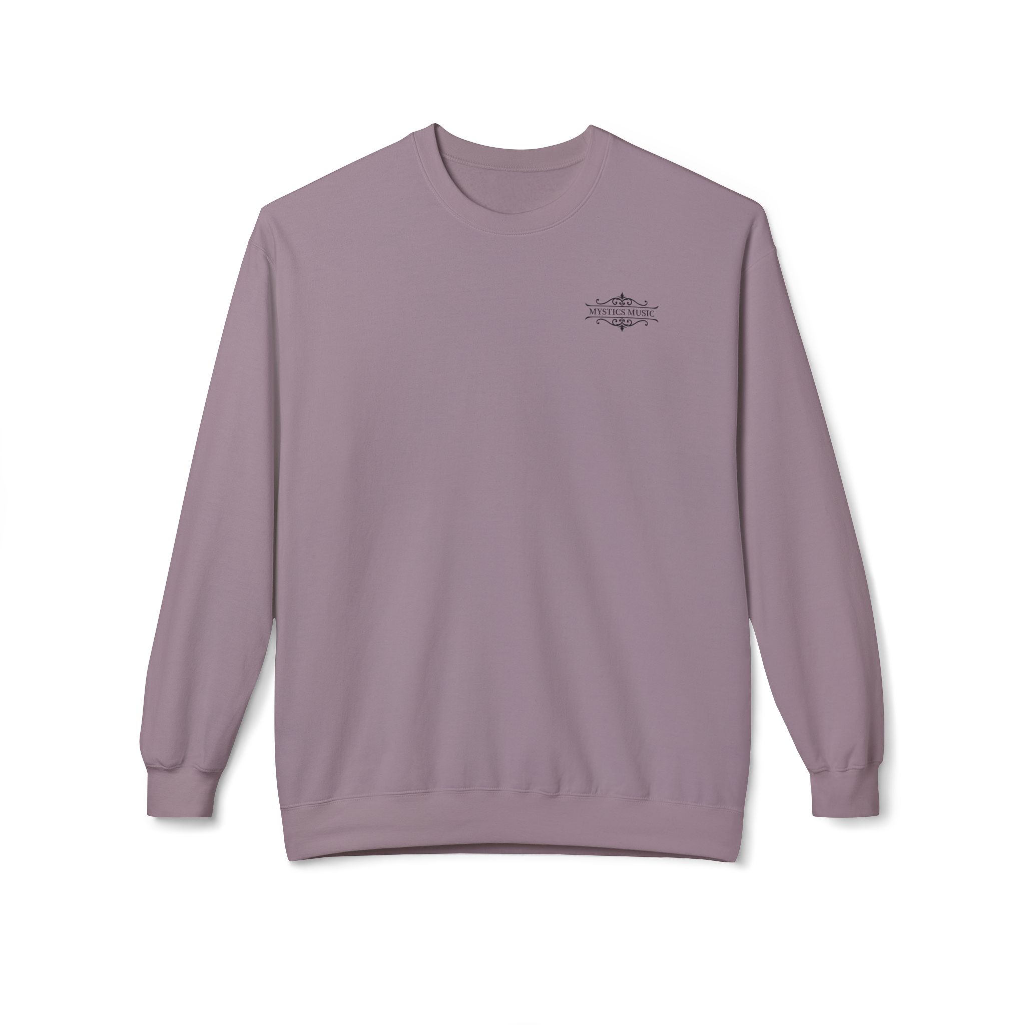 Mystics Music Unisex Midweight Crewneck Sweatshirt (light colors - left chest logo) - Image 13