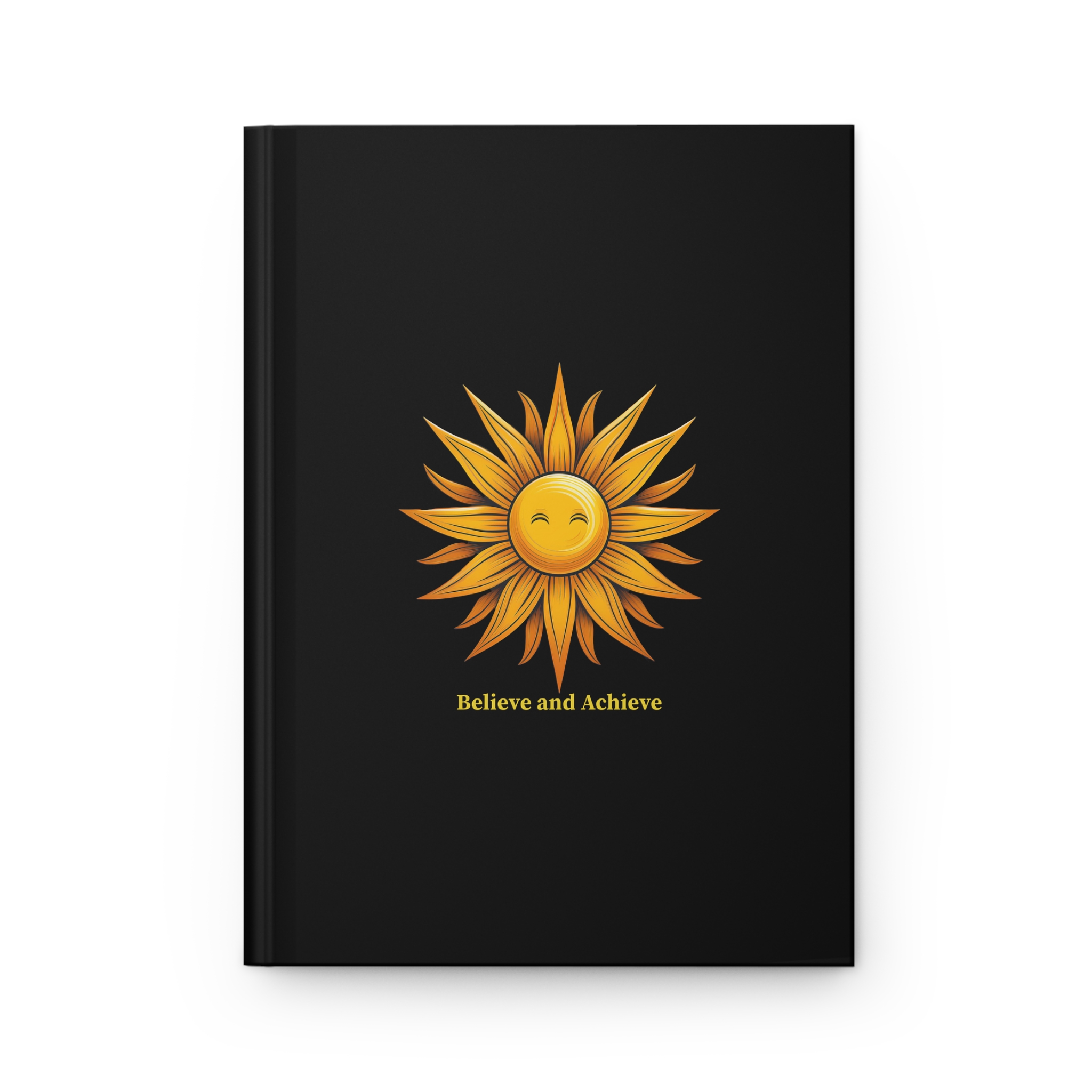 Believe & Achieve Sunshine Hardcover Journal - Image 2