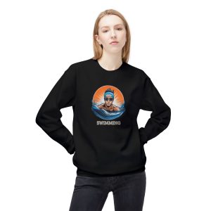 Women's Swimming - Unisex Midweight Crewneck Sweatshirt
