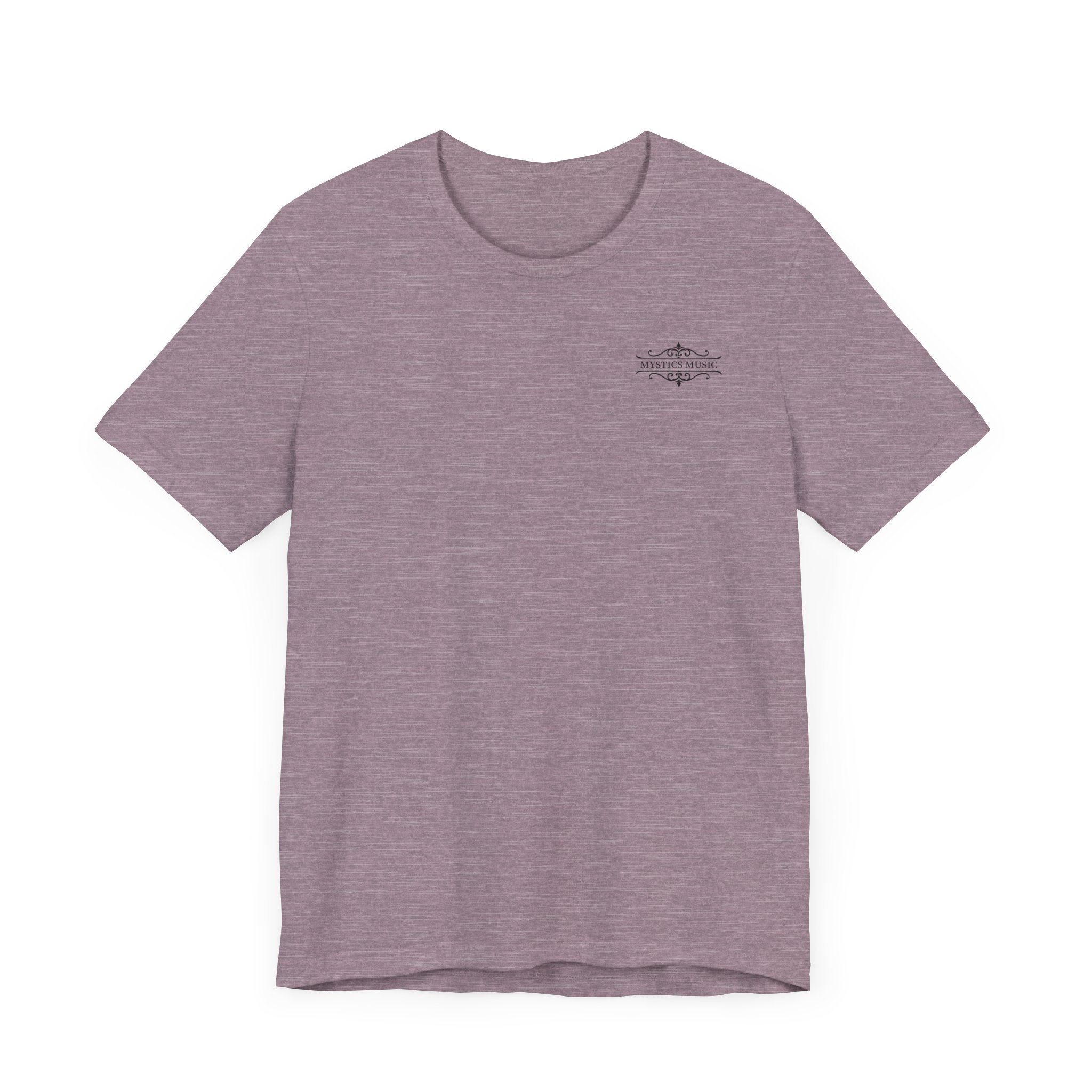 Mystics Music Unisex Jersey Short Sleeve T-Shirt (light colors - left chest logo) - Image 47