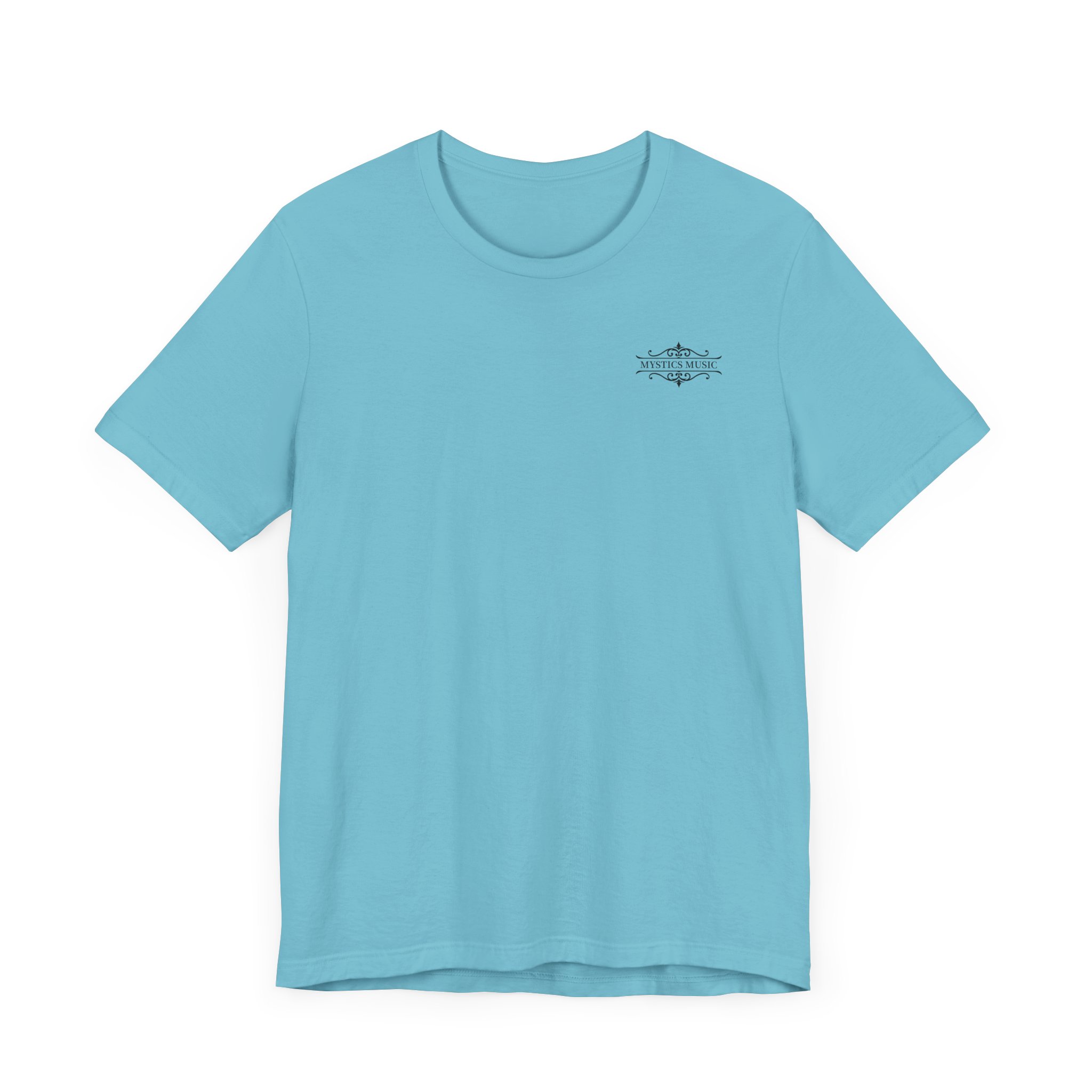 Mystics Music Unisex Jersey Short Sleeve T-Shirt (light colors - left chest logo) - Image 30