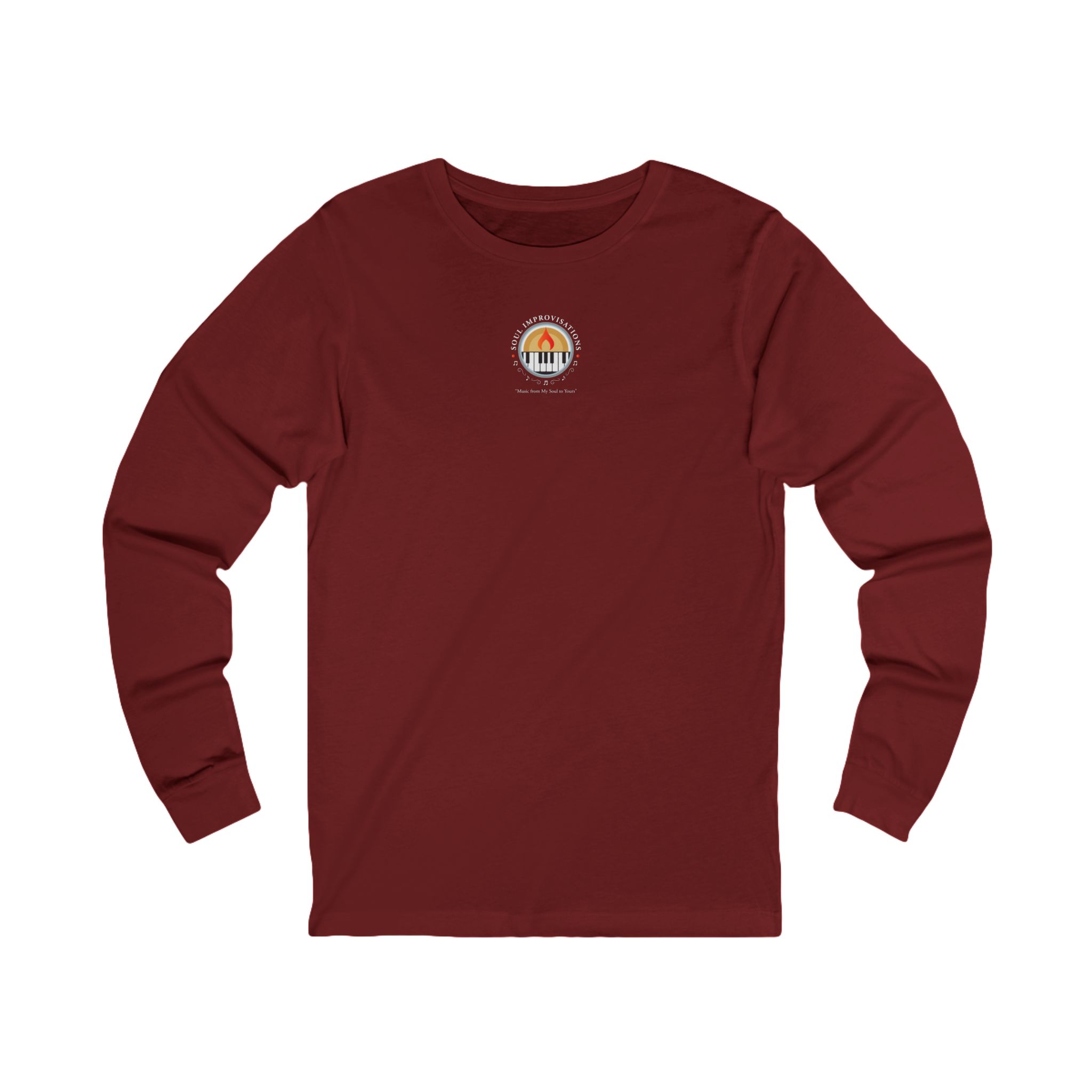Soul Improvisations Unisex Jersey Long Sleeve T-Shirt (center logo) - Image 10