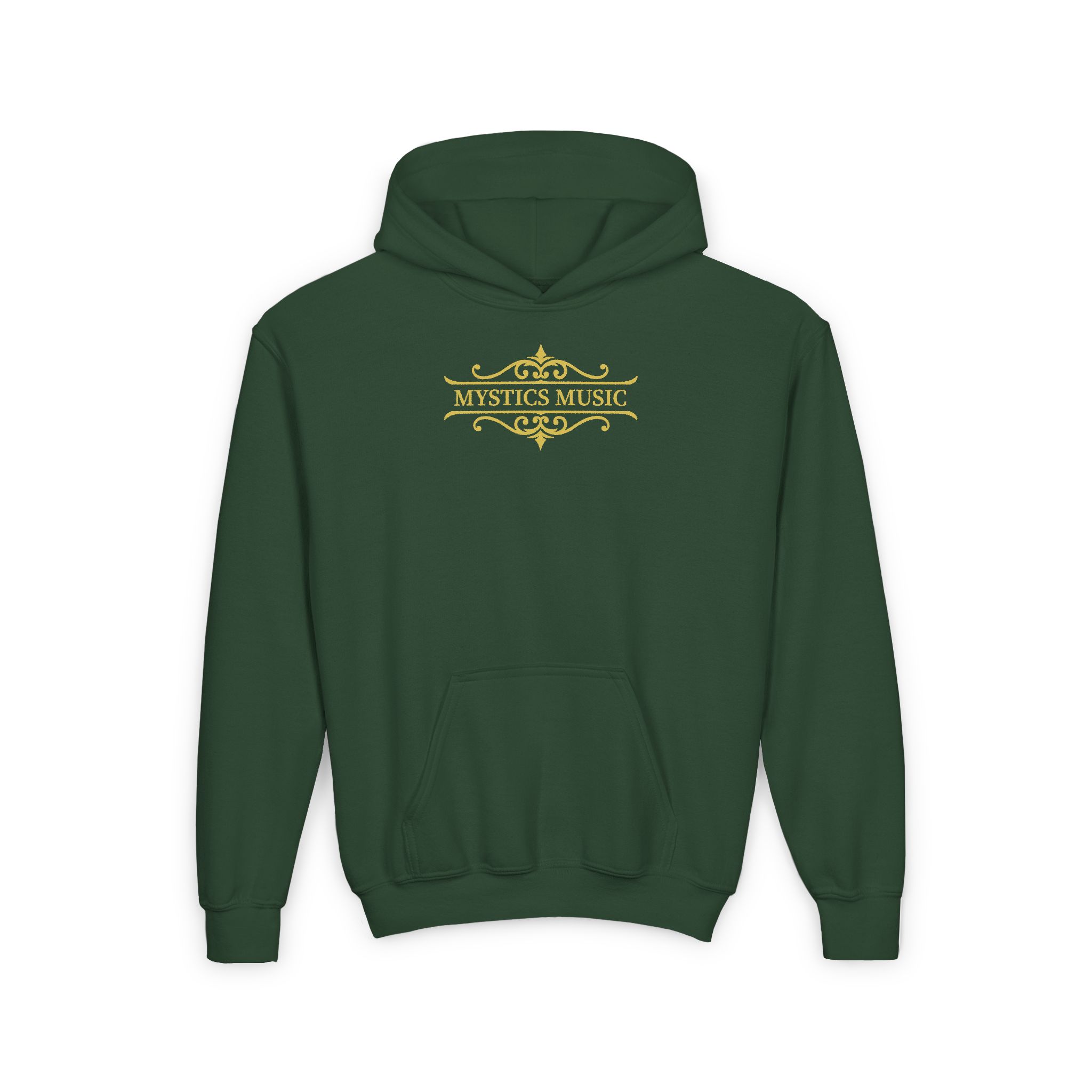 Mystics Music Youth Pullover Hooded Sweatshirt (dark colors) - Image 4