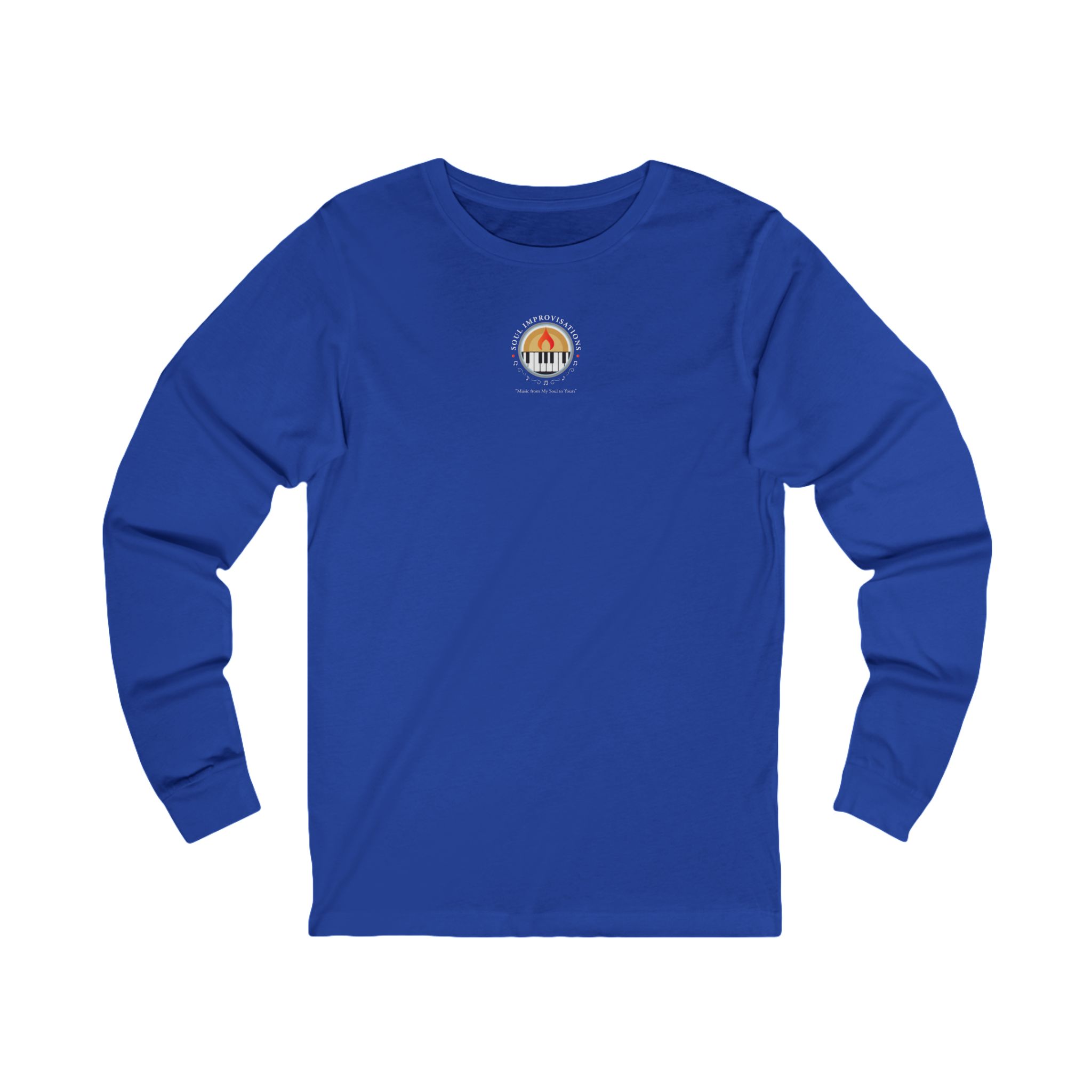 Soul Improvisations Unisex Jersey Long Sleeve T-Shirt (center logo) - Image 6
