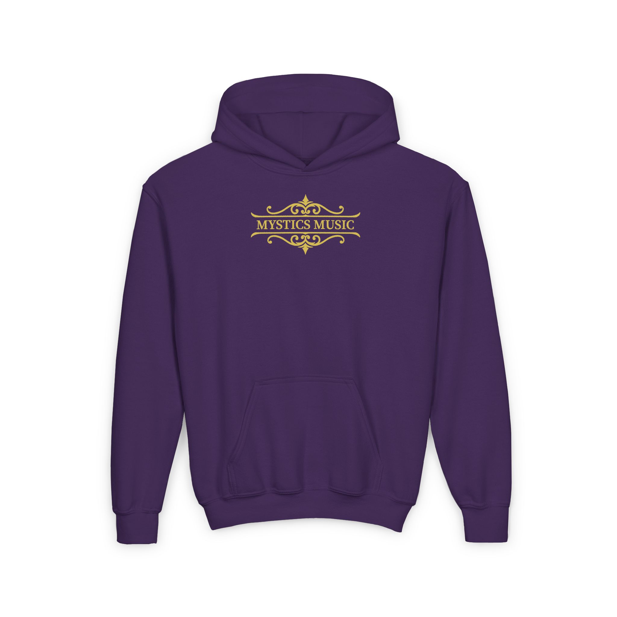 Mystics Music Youth Pullover Hooded Sweatshirt (dark colors) - Image 7