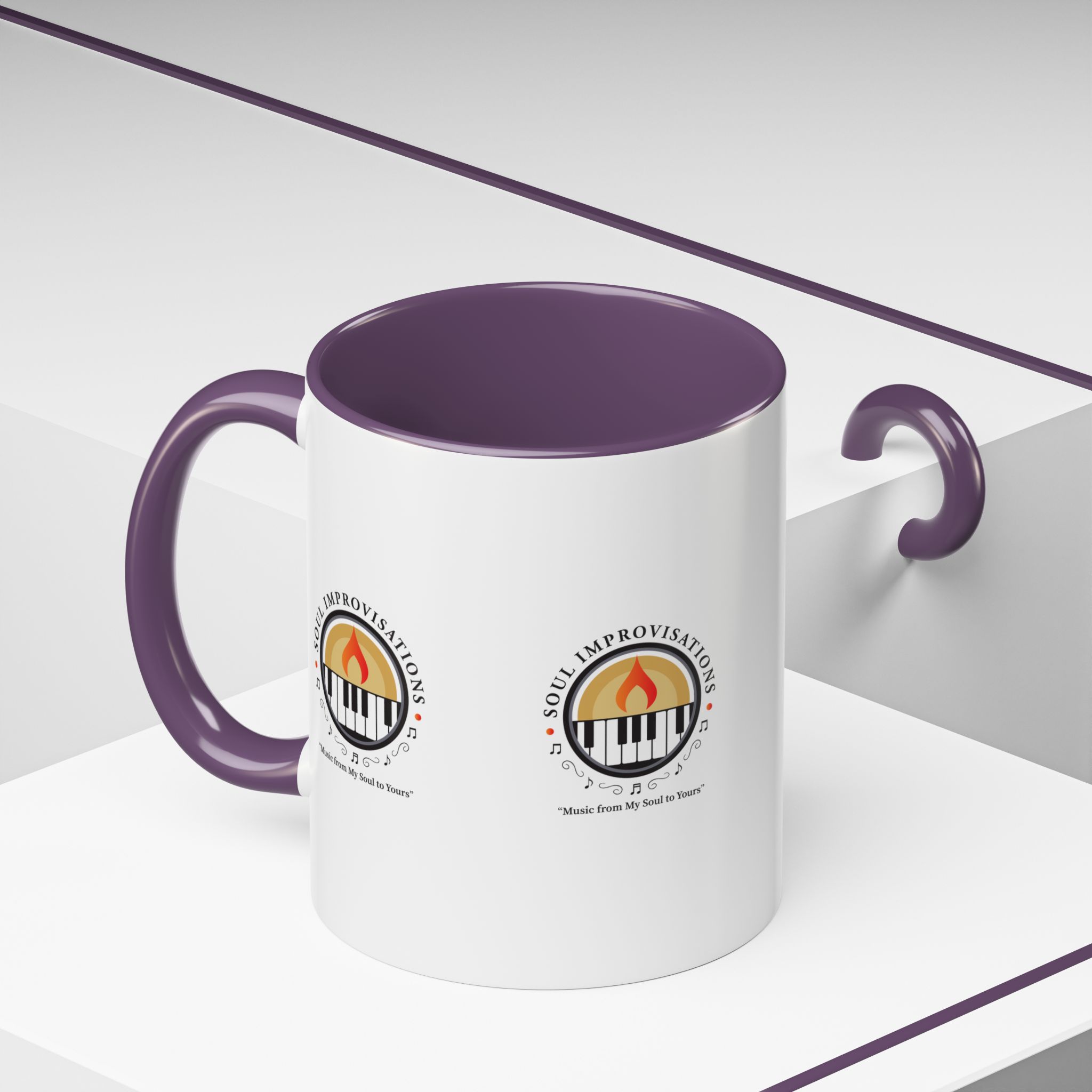 Soul Improvisations Coffee Mug - 11oz (small logo) - Image 41