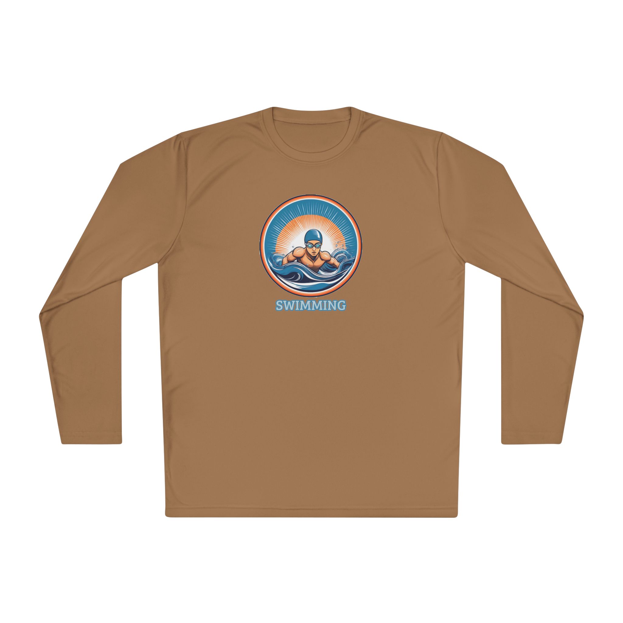 Men's Swimming - Unisex Lightweight Long Sleeve T-Shirt - Image 11