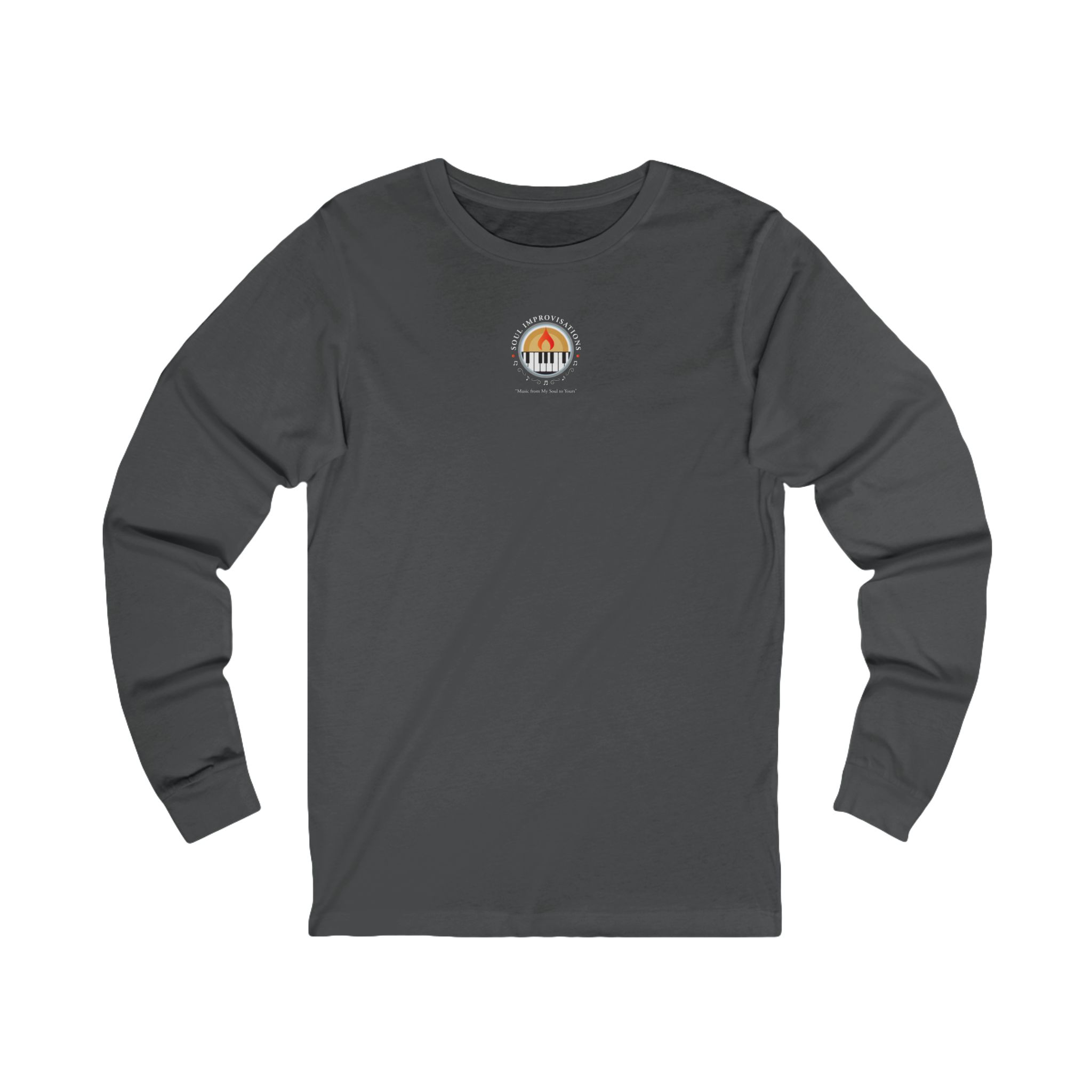 Soul Improvisations Unisex Jersey Long Sleeve T-Shirt (center logo) - Image 7