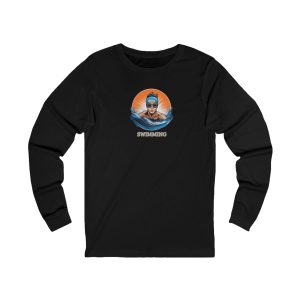 Woman's Swimming - Unisex Jersey Long Sleeve T-Shirt
