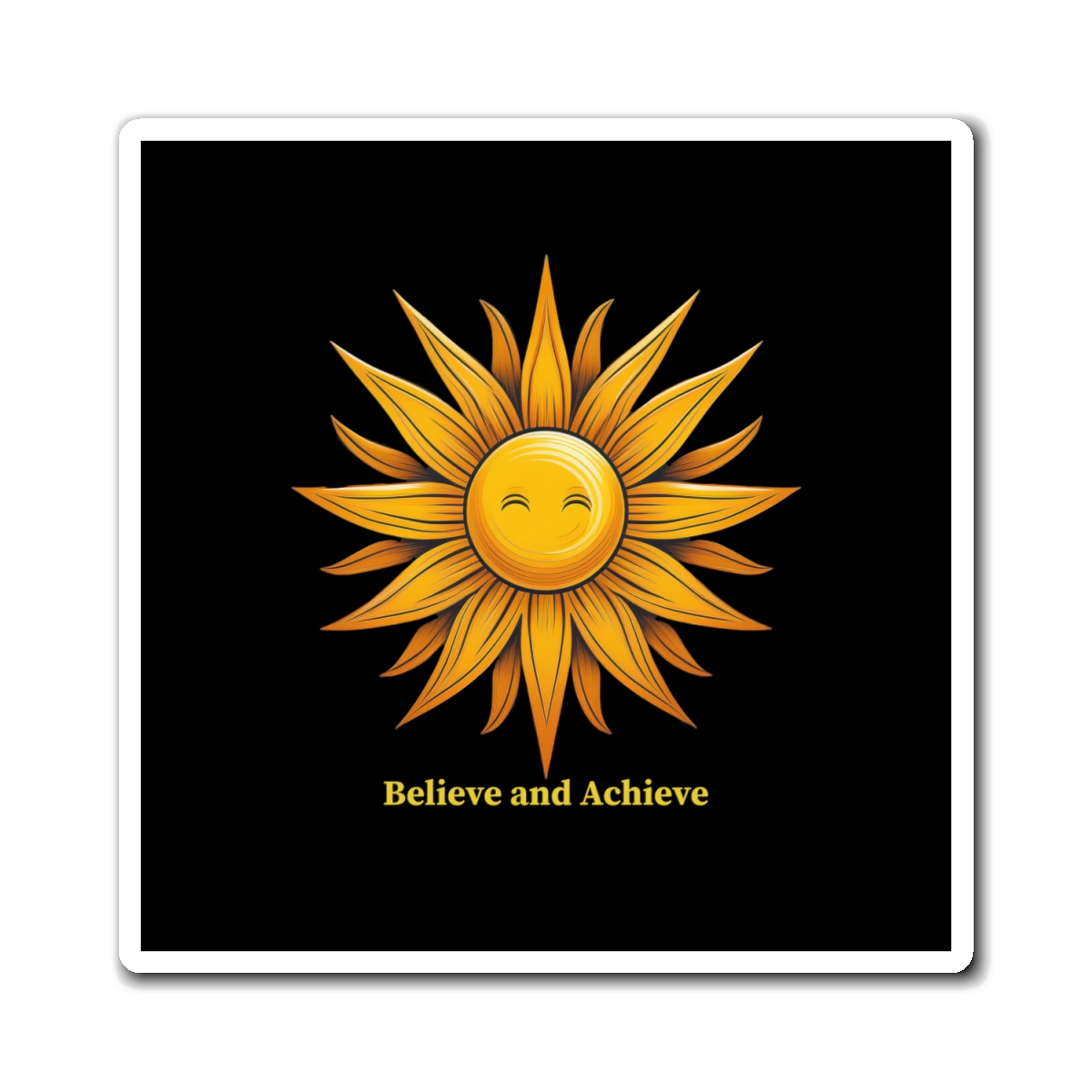 Believe & Achieve Sunshine Home Magnet - Image 3