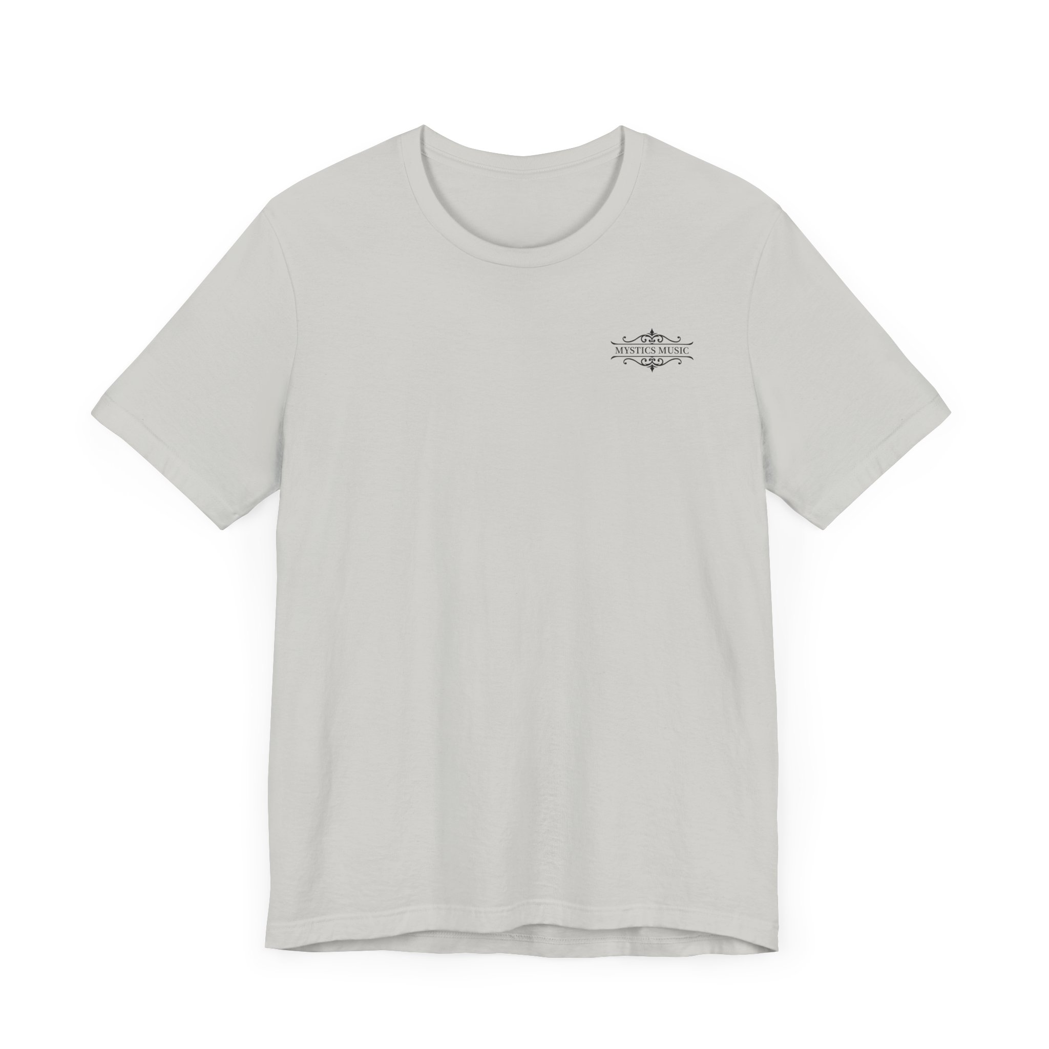 Mystics Music Unisex Jersey Short Sleeve T-Shirt (light colors - left chest logo) - Image 22