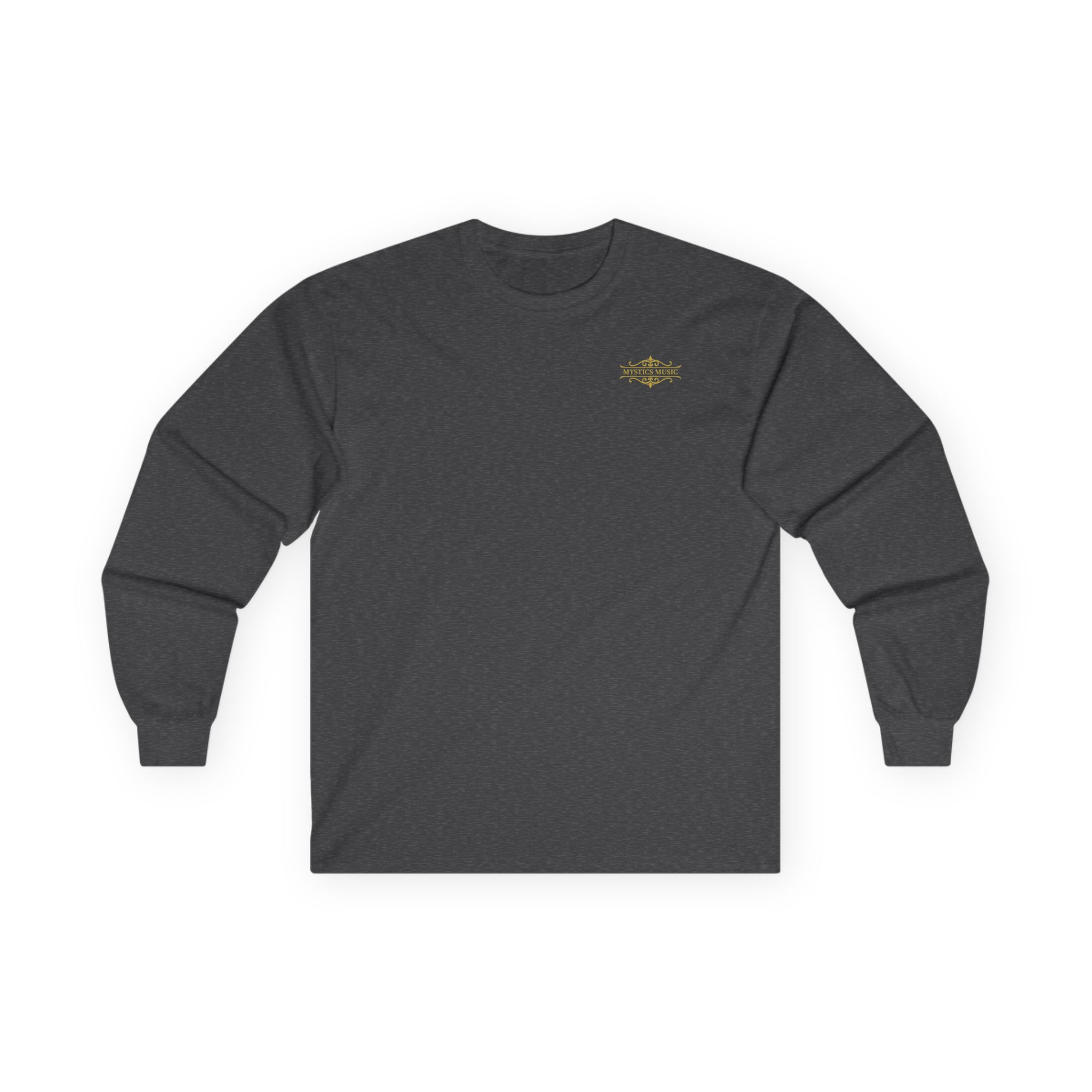 Mystics Music Unisex Ultra Cotton Long Sleeve T-Shirt (dark colors - left chest logo) - Image 5