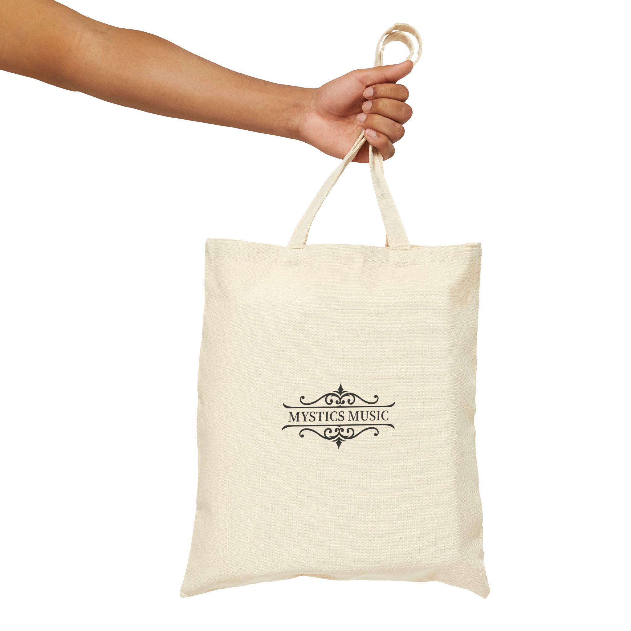 Mystics Music Canvas Tote Bag - Natural - Image 2