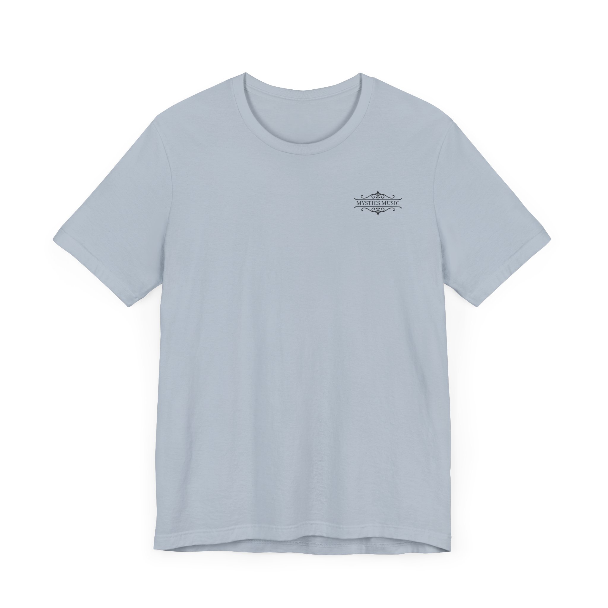 Mystics Music Unisex Jersey Short Sleeve T-Shirt (light colors - left chest logo) - Image 34