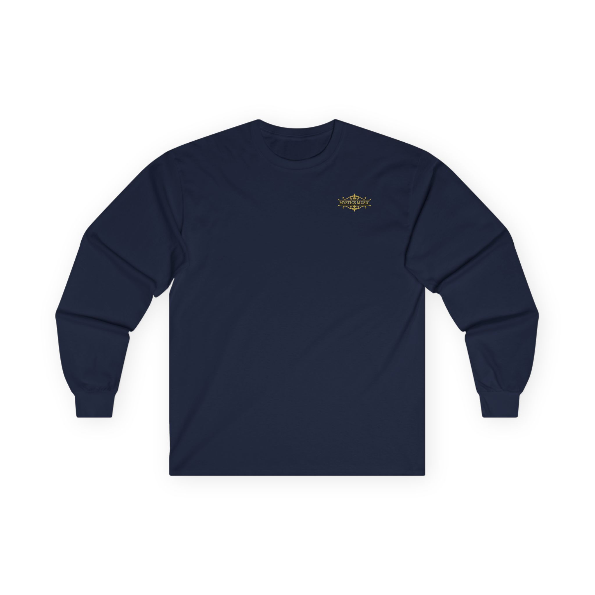 Mystics Music Unisex Ultra Cotton Long Sleeve T-Shirt (dark colors - left chest logo) - Image 6
