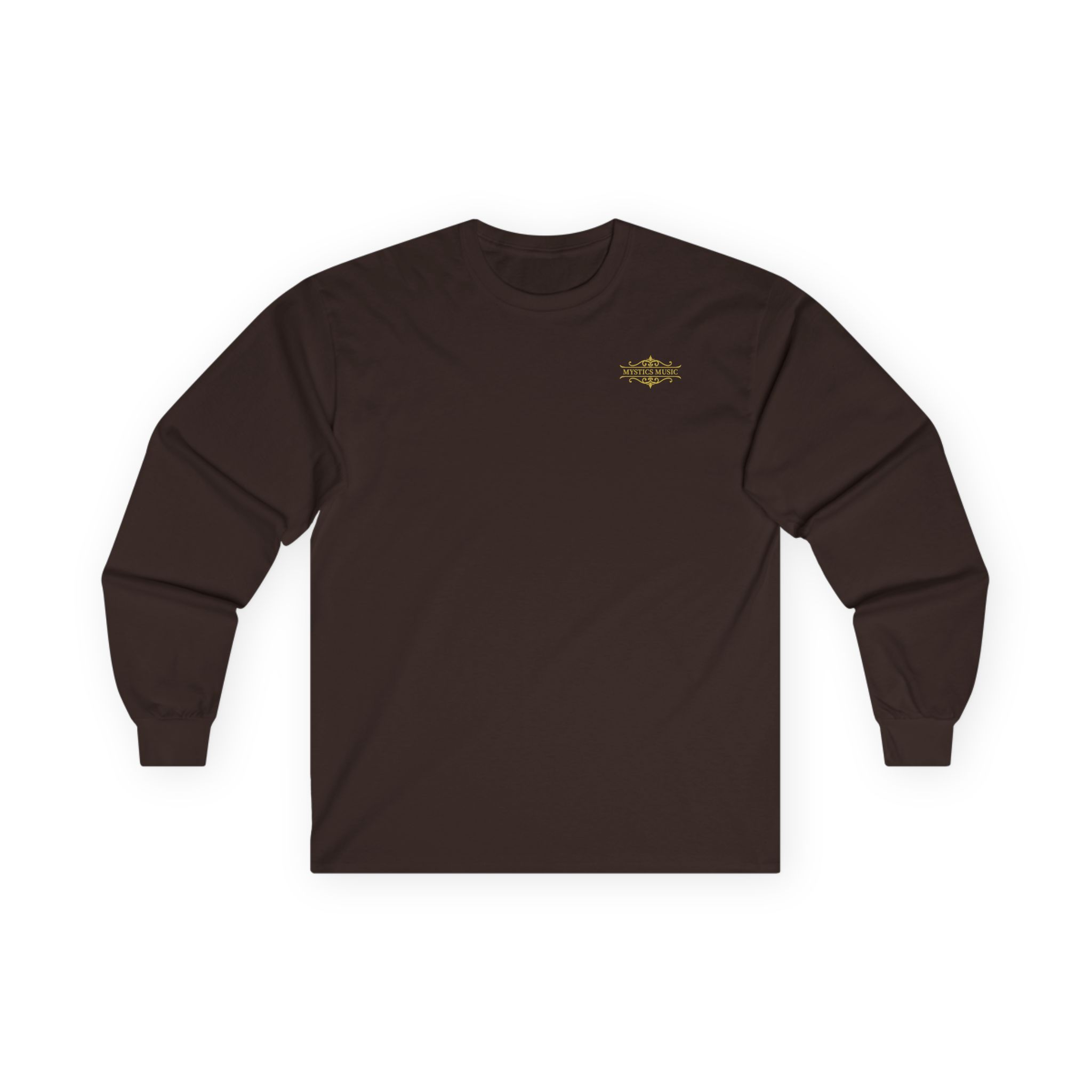 Mystics Music Unisex Ultra Cotton Long Sleeve T-Shirt (dark colors - left chest logo) - Image 7