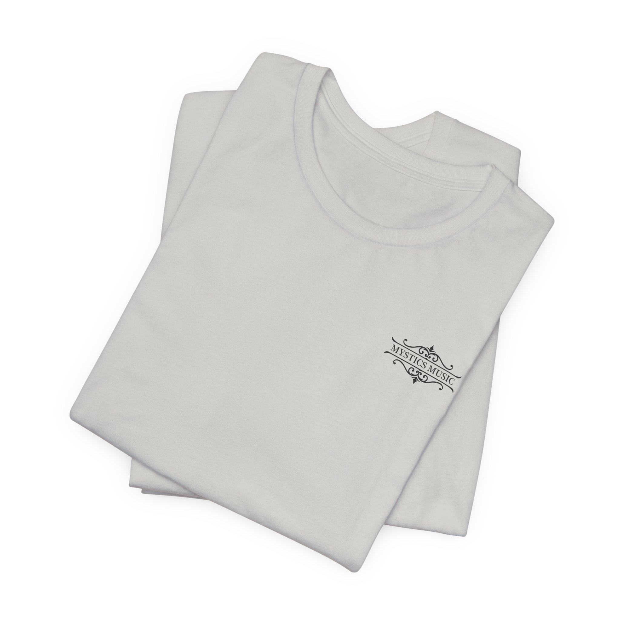Mystics Music Unisex Jersey Short Sleeve T-Shirt (light colors - left chest logo) - Image 23