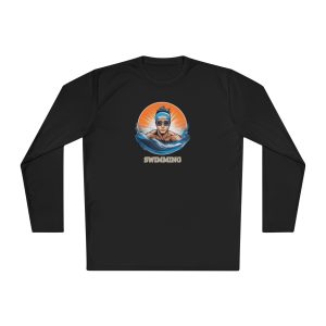 Women's Swimming - Unisex Lightweight Long Sleeve T-Shirt