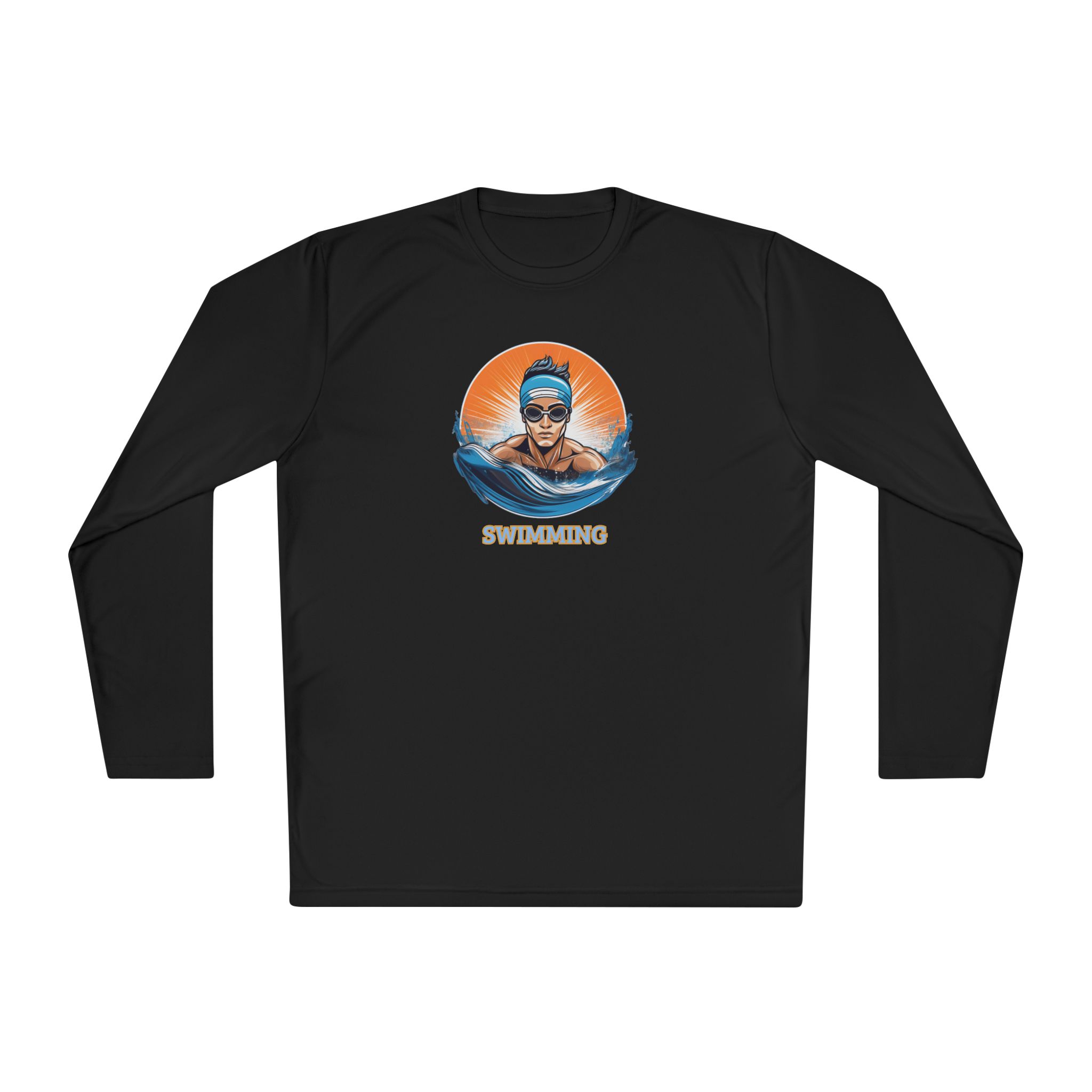 Women's Swimming - Unisex Lightweight Long Sleeve T-Shirt