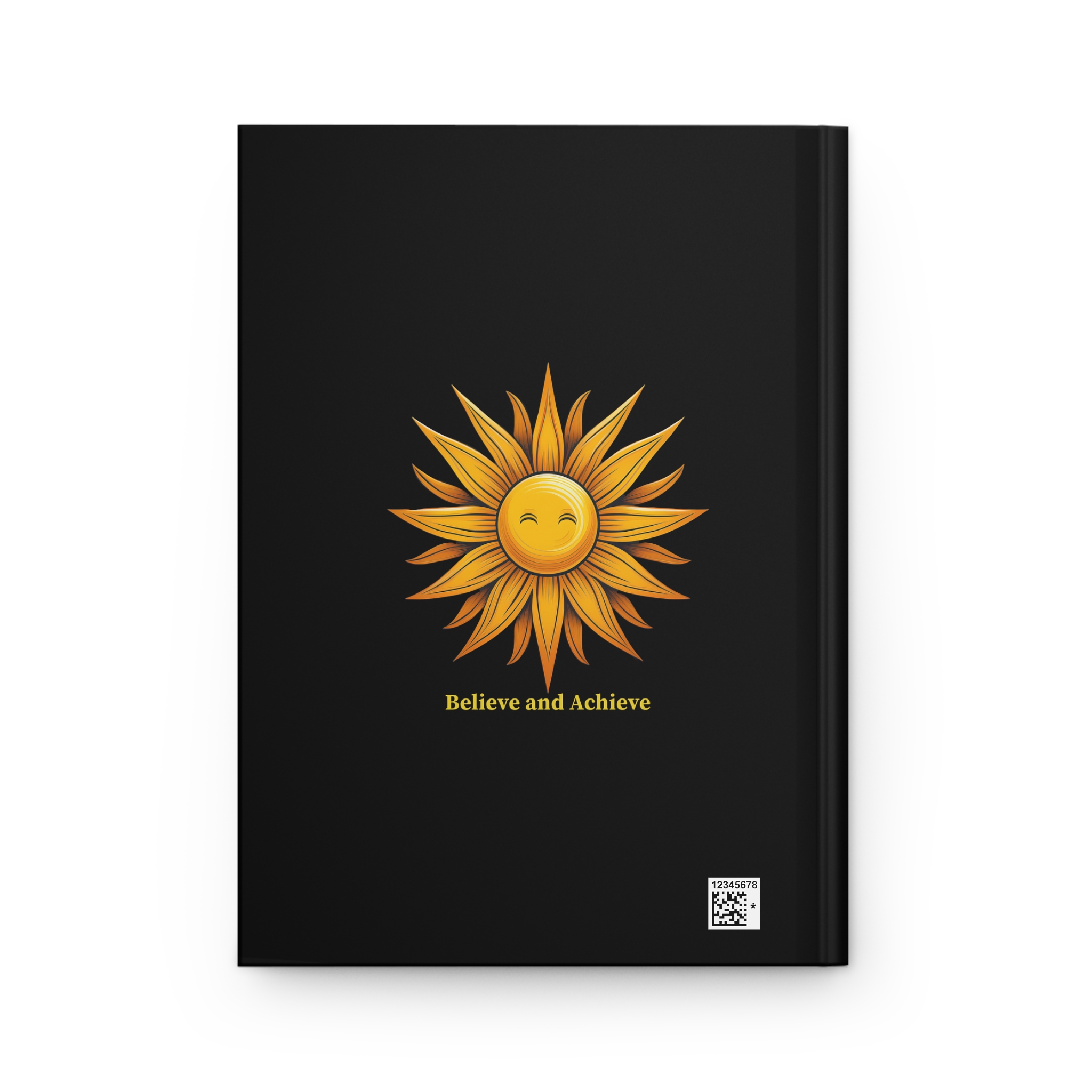 Believe & Achieve Sunshine Hardcover Journal - Image 3