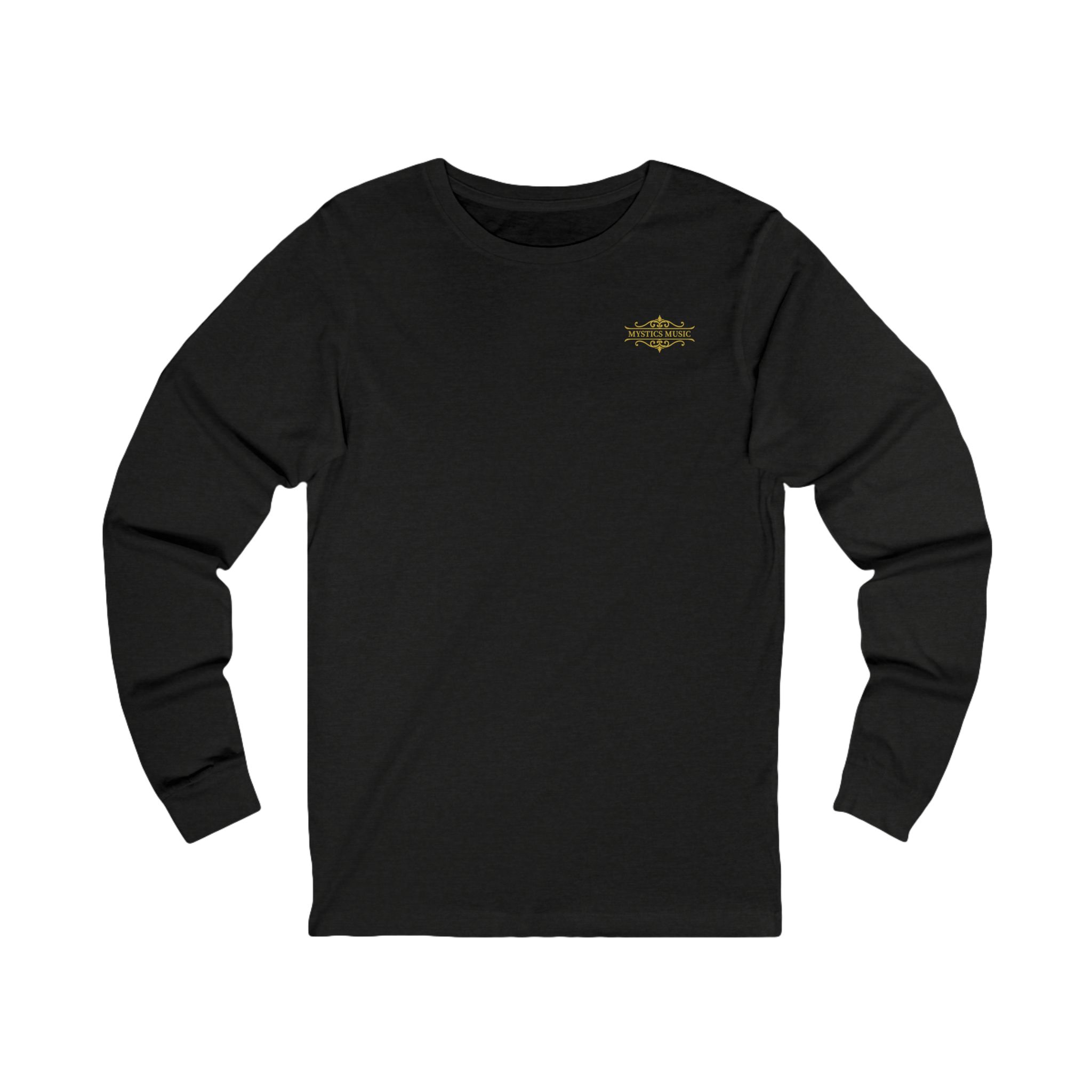 Mystics Music Unisex Jersey Long Sleeve T-Shirt (dark colors - left chest logo) - Image 3