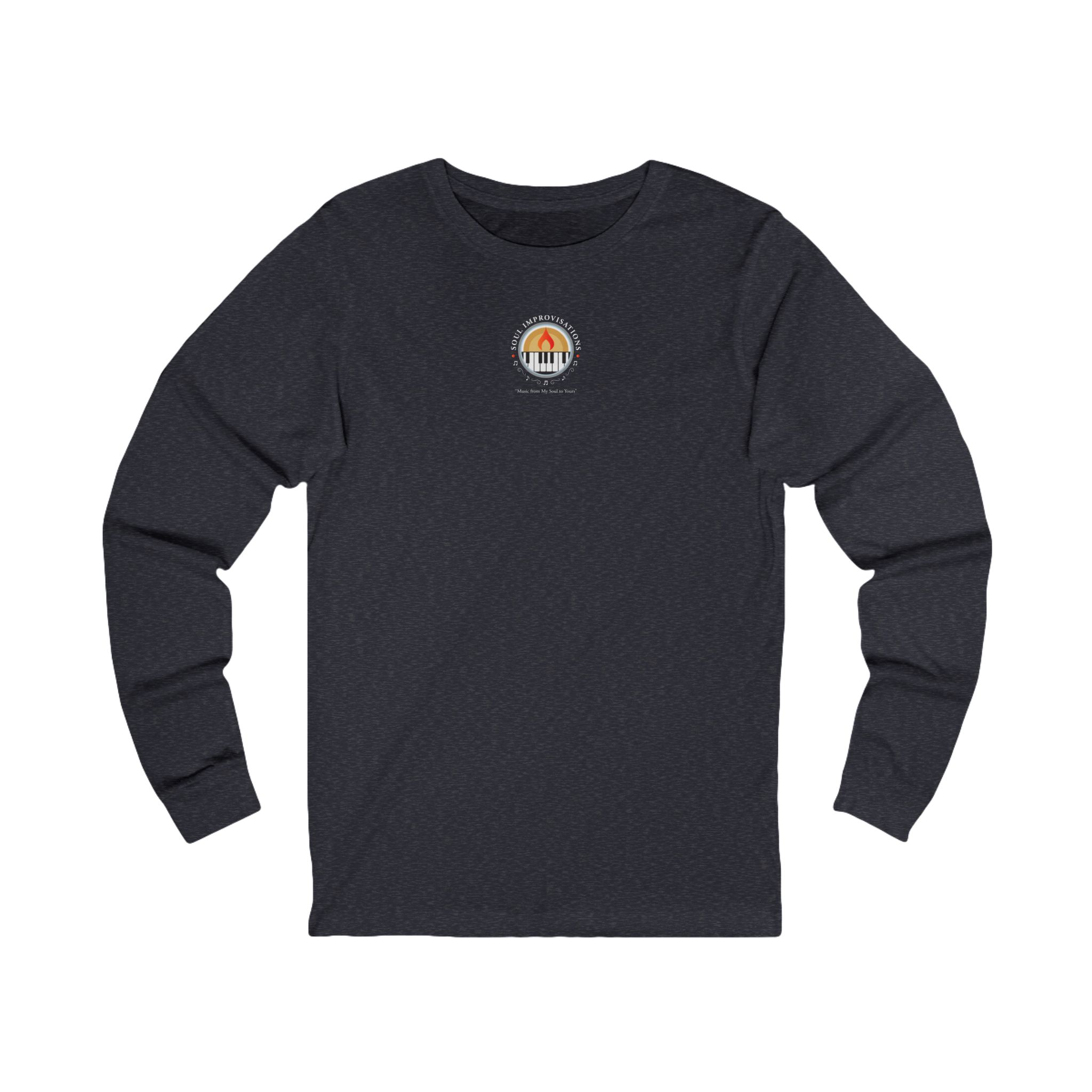 Soul Improvisations Unisex Jersey Long Sleeve T-Shirt (center logo) - Image 8