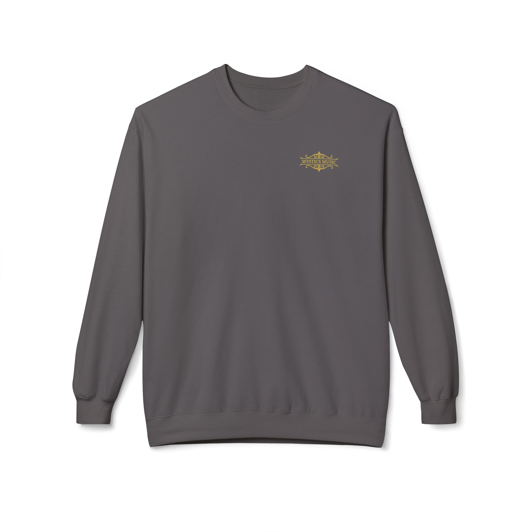 Mystics Music Unisex Midweight Crewneck Sweatshirt (dark colors - left chest logo) - Image 18