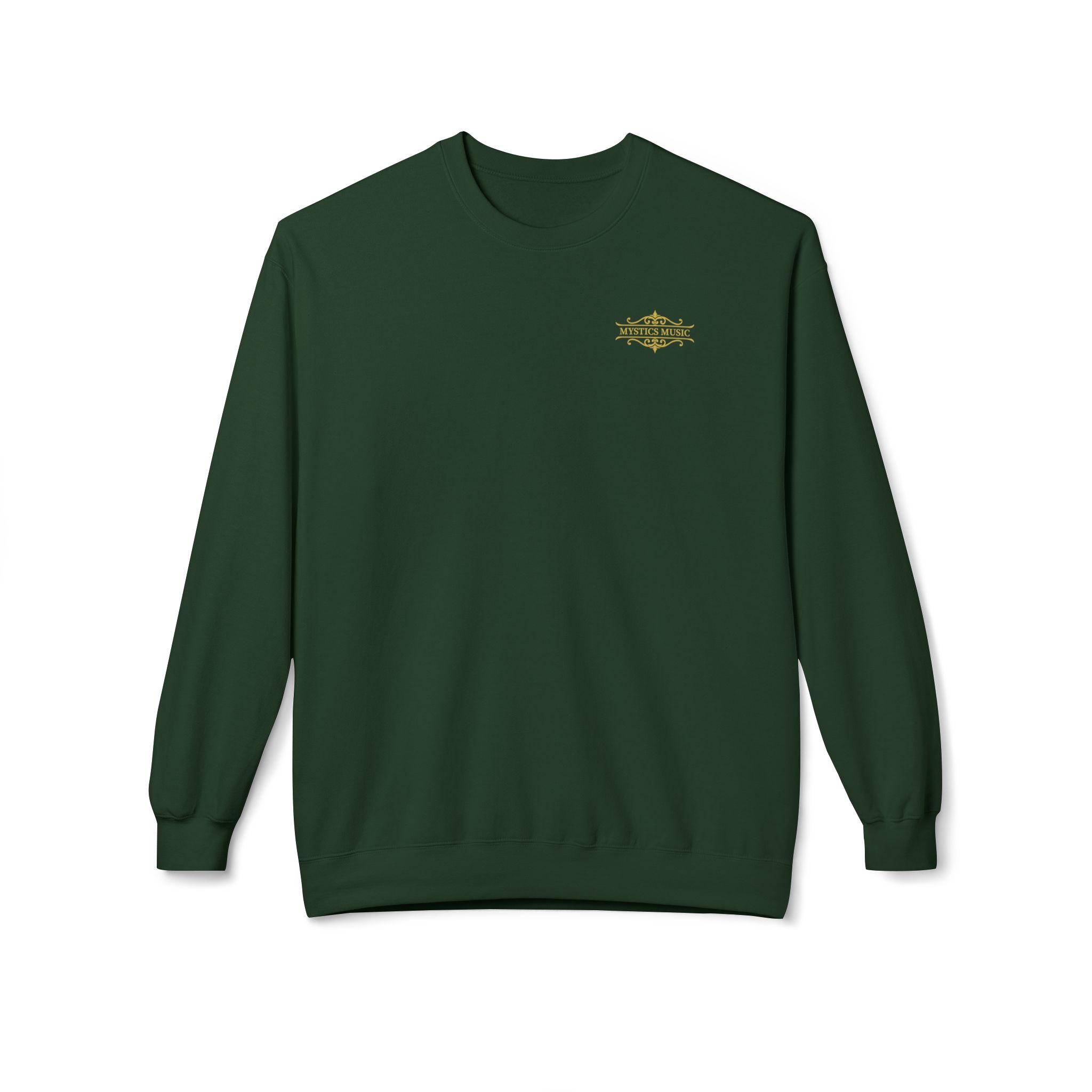 Mystics Music Unisex Midweight Crewneck Sweatshirt (dark colors - left chest logo) - Image 15