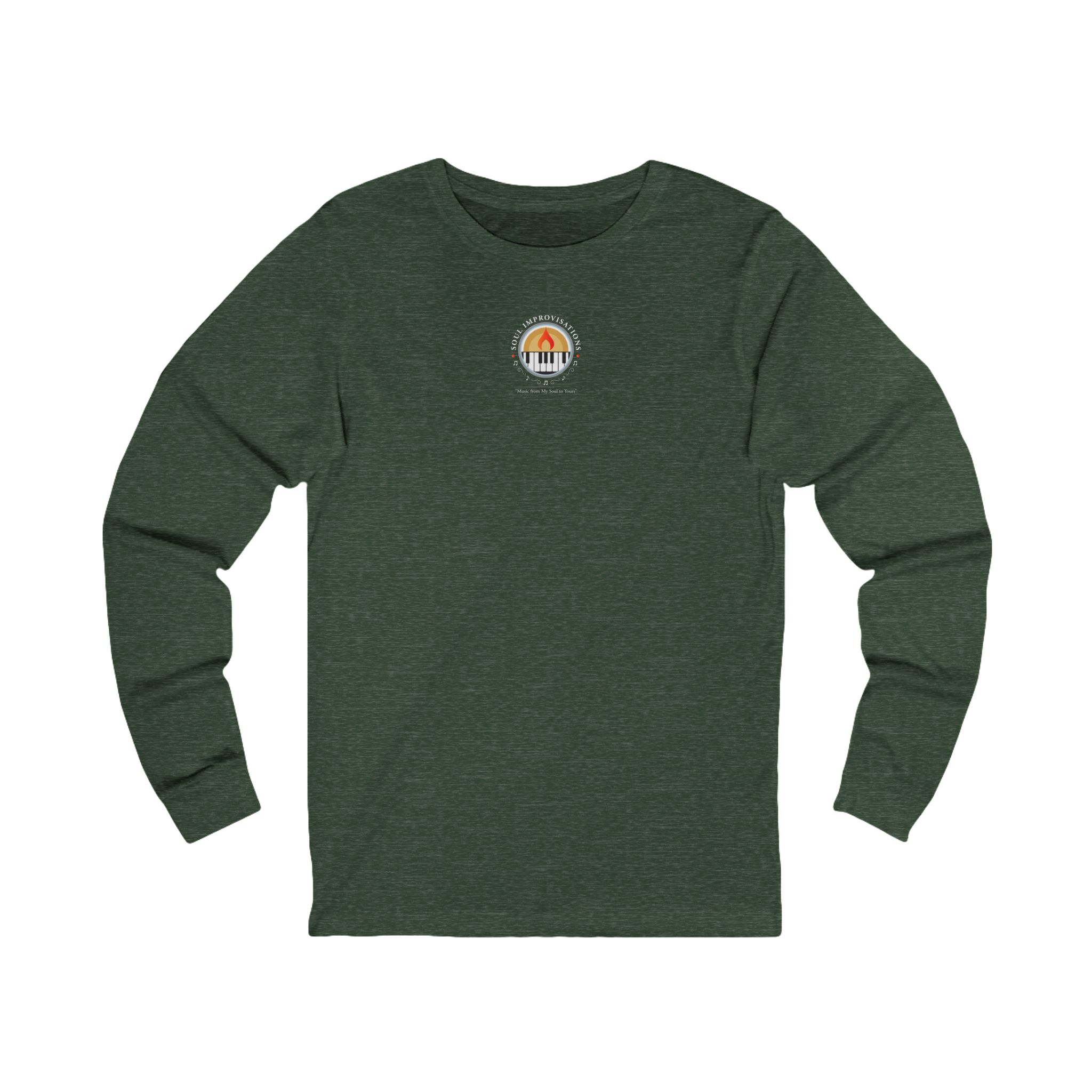 Soul Improvisations Unisex Jersey Long Sleeve T-Shirt (center logo) - Image 5