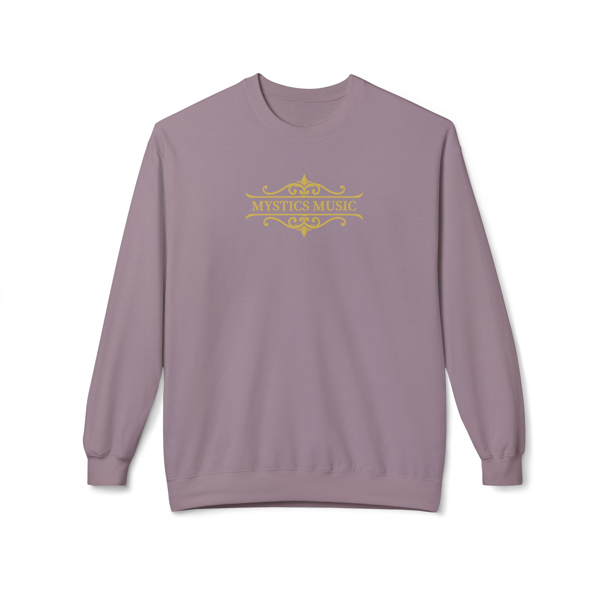 Mystics Music Unisex Midweight Crewneck Sweatshirt (dark colors - large logo) - Image 26