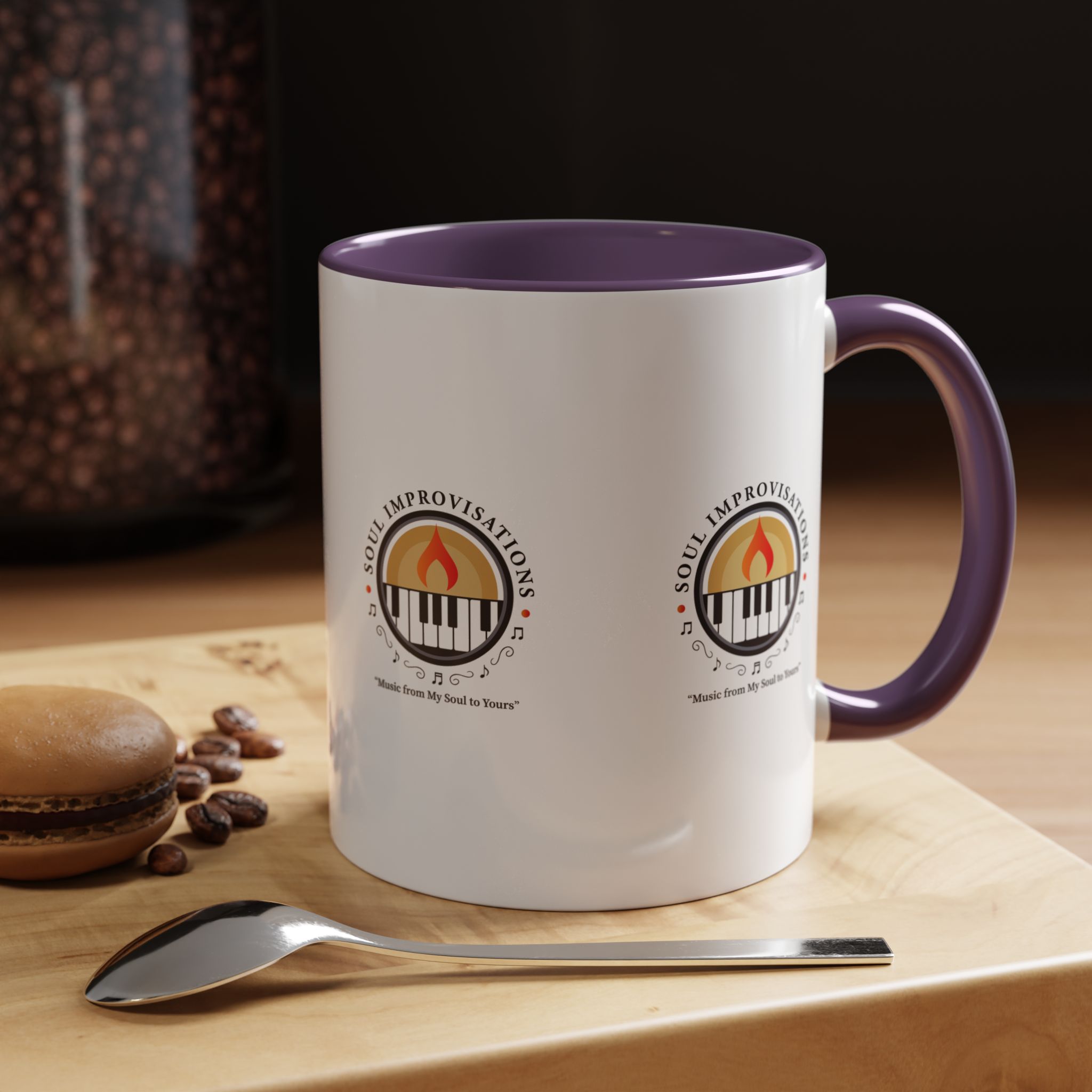 Soul Improvisations Coffee Mug - 11oz (small logo) - Image 40