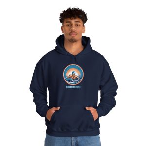 Men's Swimming - Unisex Heavy Blend Pullover Hooded Sweatshirt