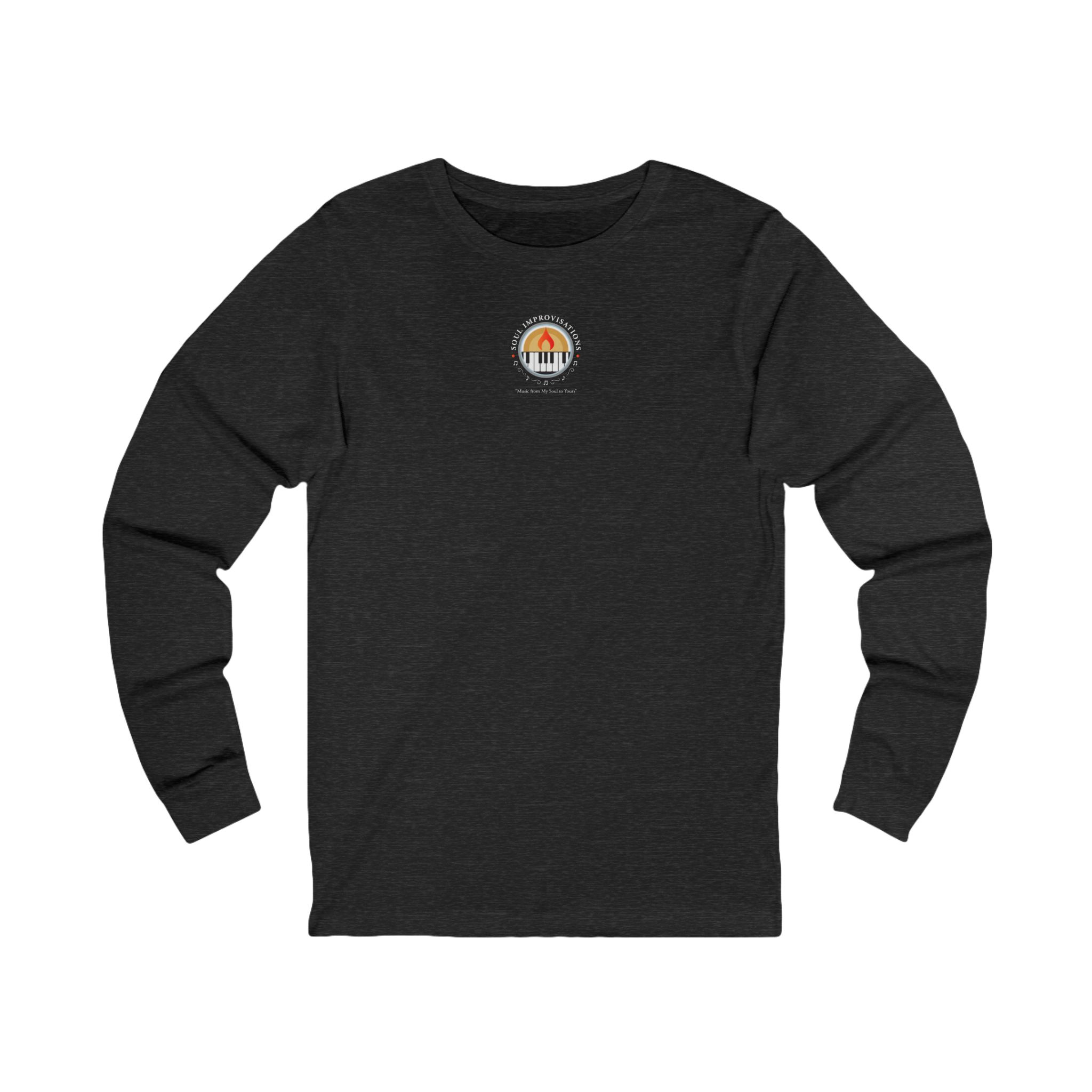 Soul Improvisations Unisex Jersey Long Sleeve T-Shirt (center logo) - Image 2