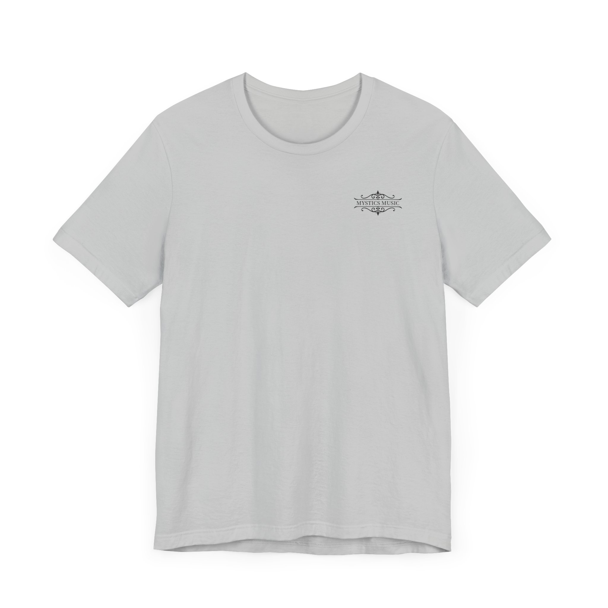 Mystics Music Unisex Jersey Short Sleeve T-Shirt (light colors - left chest logo) - Image 7