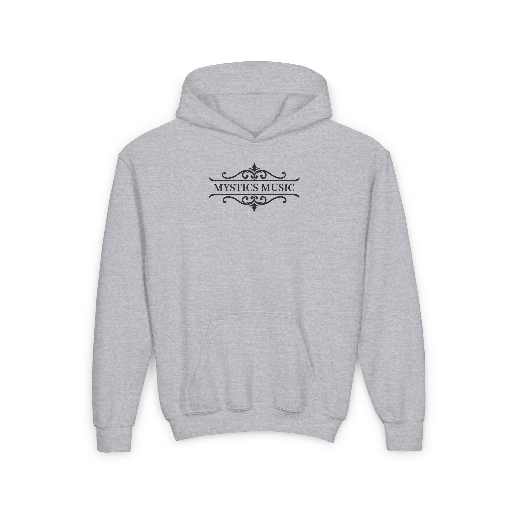 Mystics Music Youth Pullover Hooded Sweatshirt (light colors) - Image 3