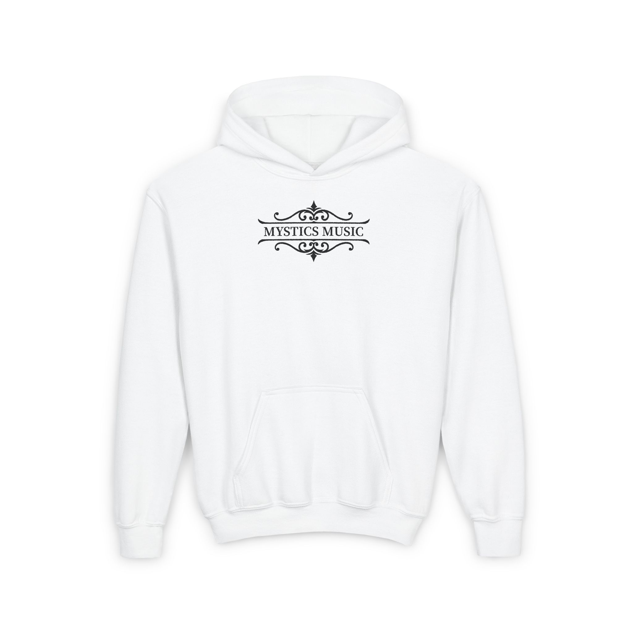 Mystics Music Youth Pullover Hooded Sweatshirt (light colors) - Image 2