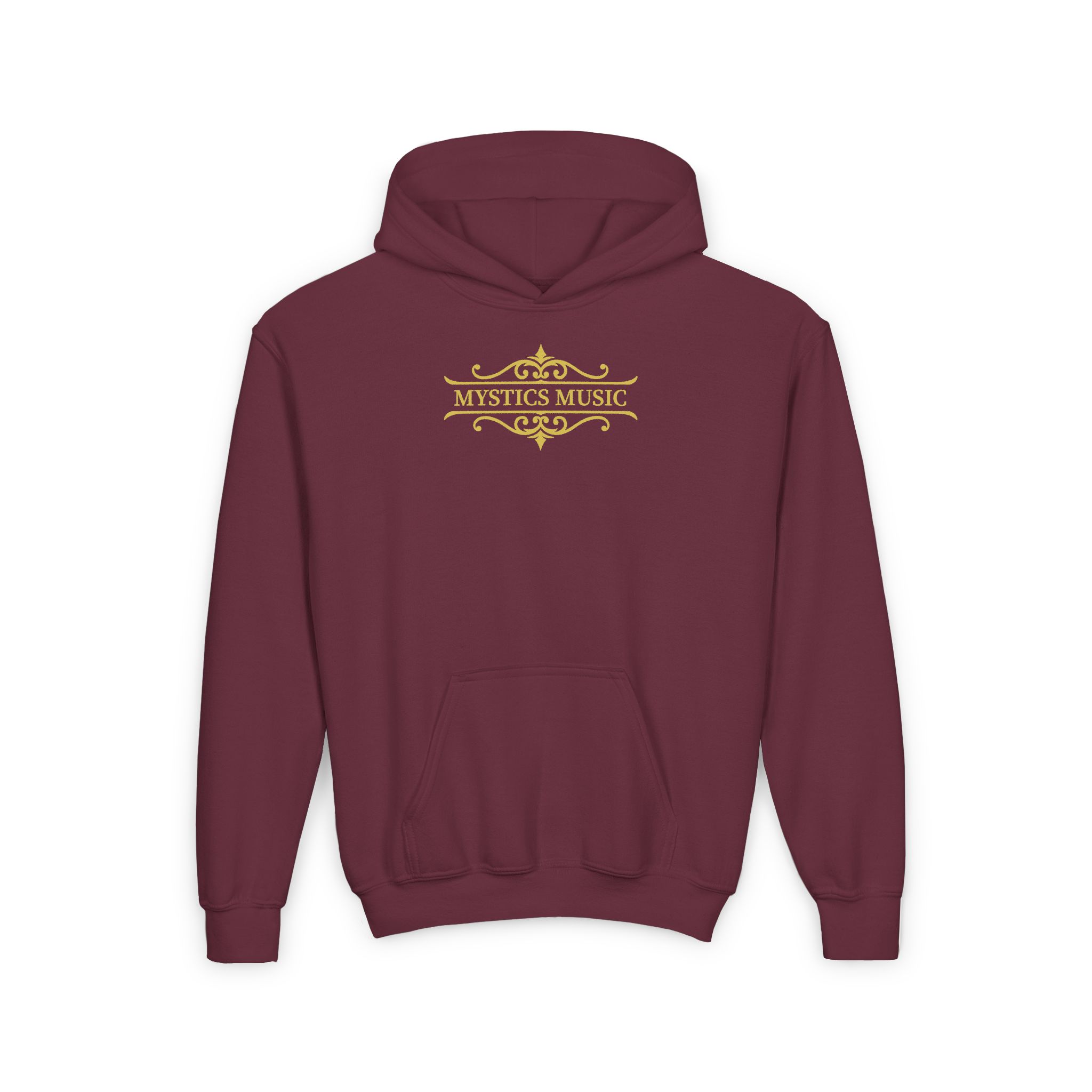 Mystics Music Youth Pullover Hooded Sweatshirt (dark colors) - Image 3