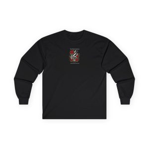 Music Clef & Roses Unisex Ultra Cotton Long Sleeve T-Shirt
