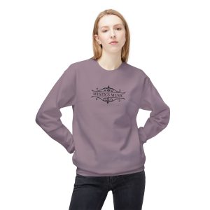 Mystics Music Unisex Midweight Crewneck Sweatshirt (light colors - large logo)