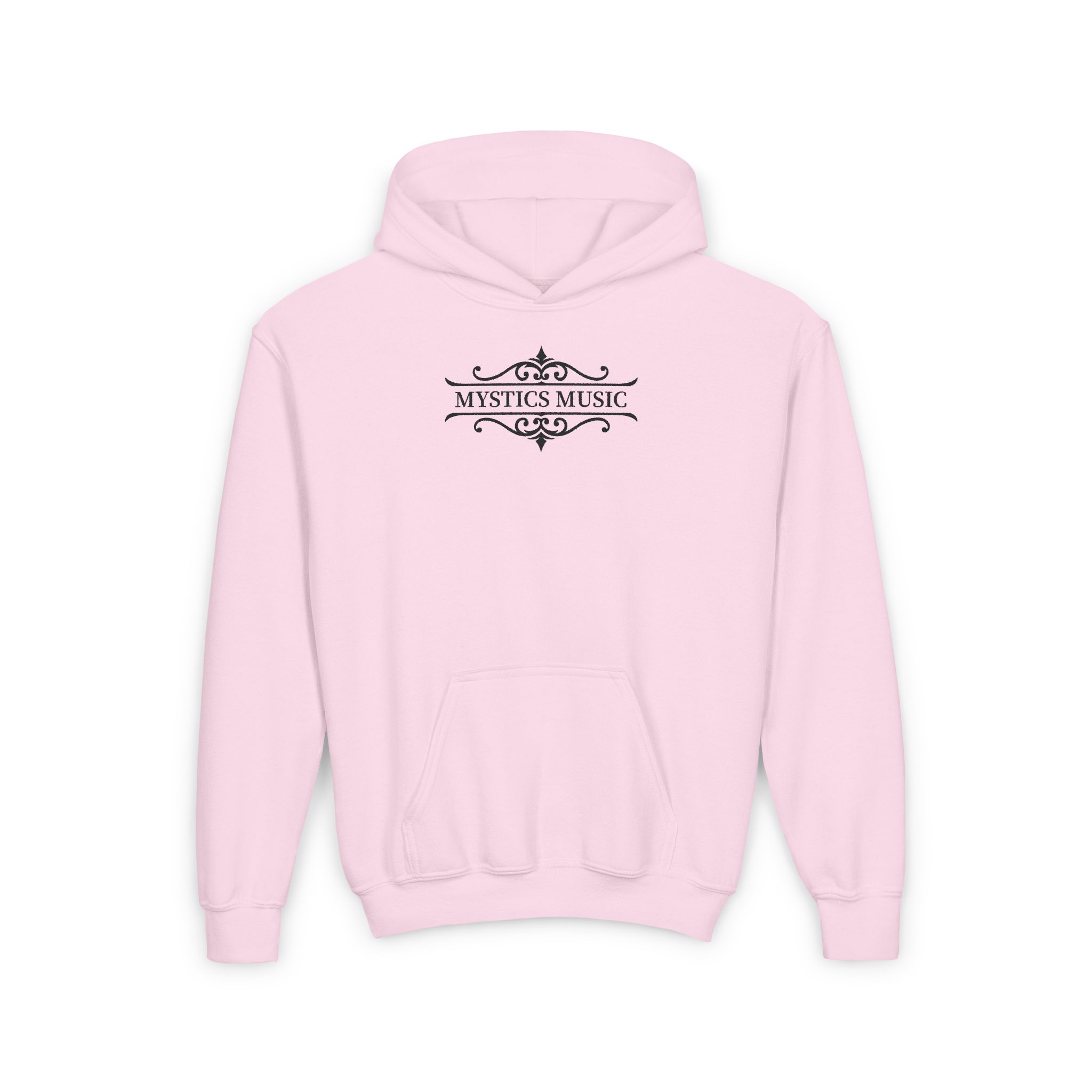 Mystics Music Youth Pullover Hooded Sweatshirt (light colors) - Image 5