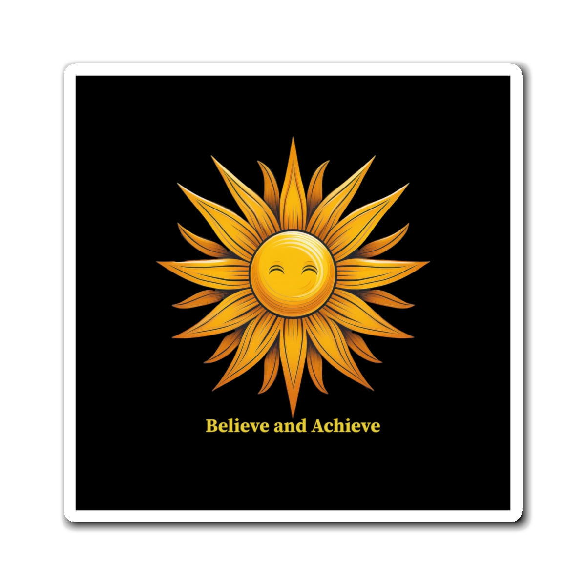 Believe & Achieve Sunshine Home Magnet - Image 5
