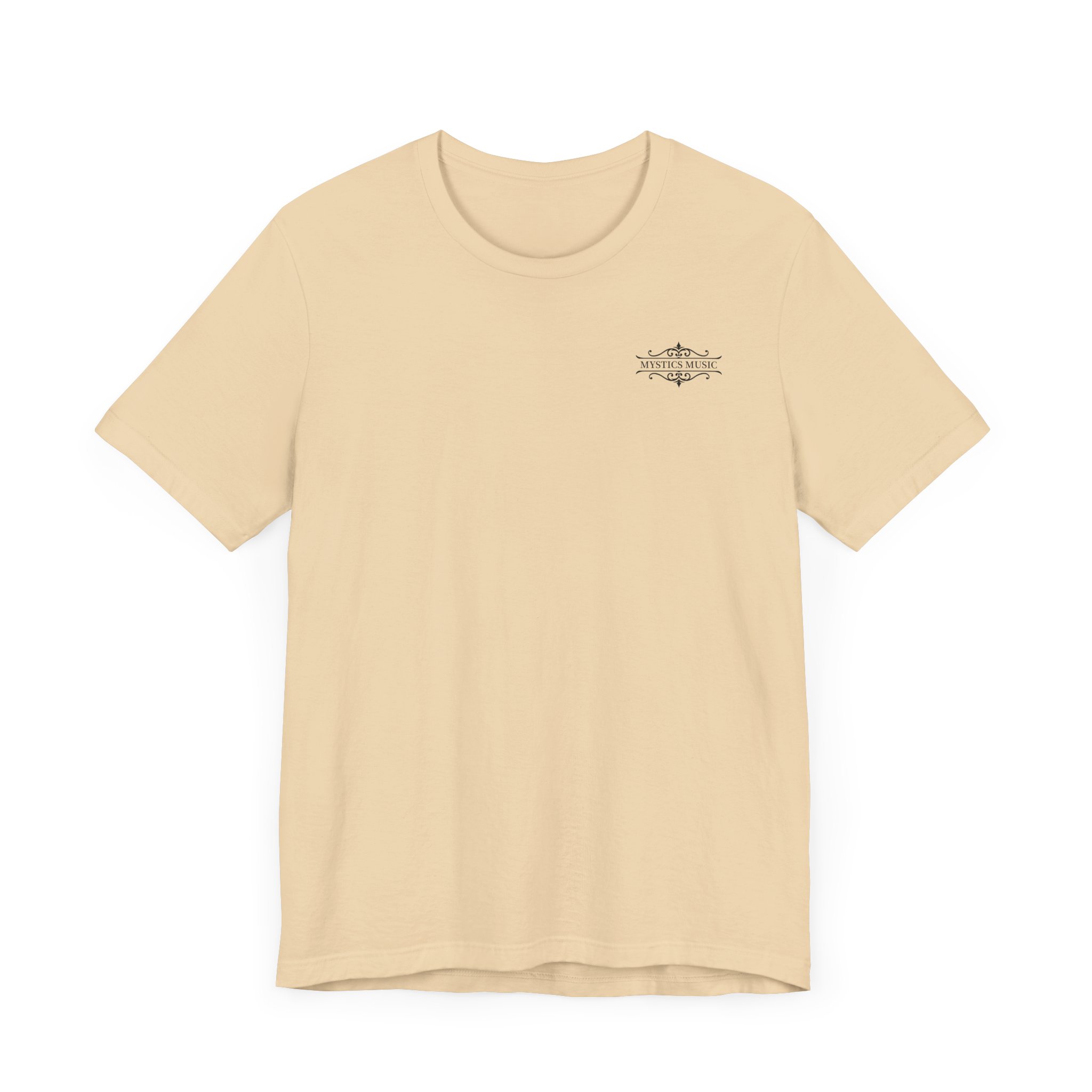 Mystics Music Unisex Jersey Short Sleeve T-Shirt (light colors - left chest logo) - Image 18