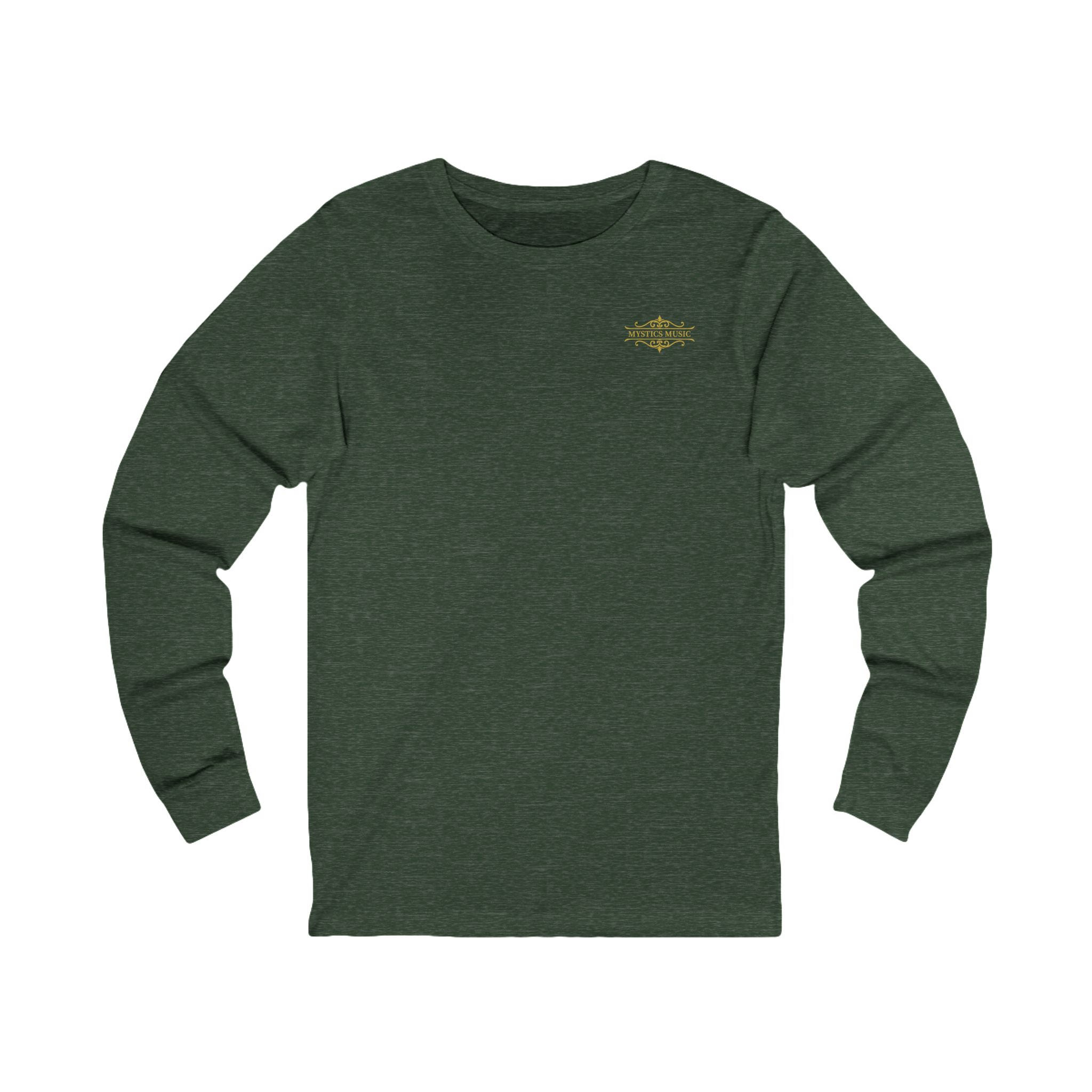 Mystics Music Unisex Jersey Long Sleeve T-Shirt (dark colors - left chest logo) - Image 5