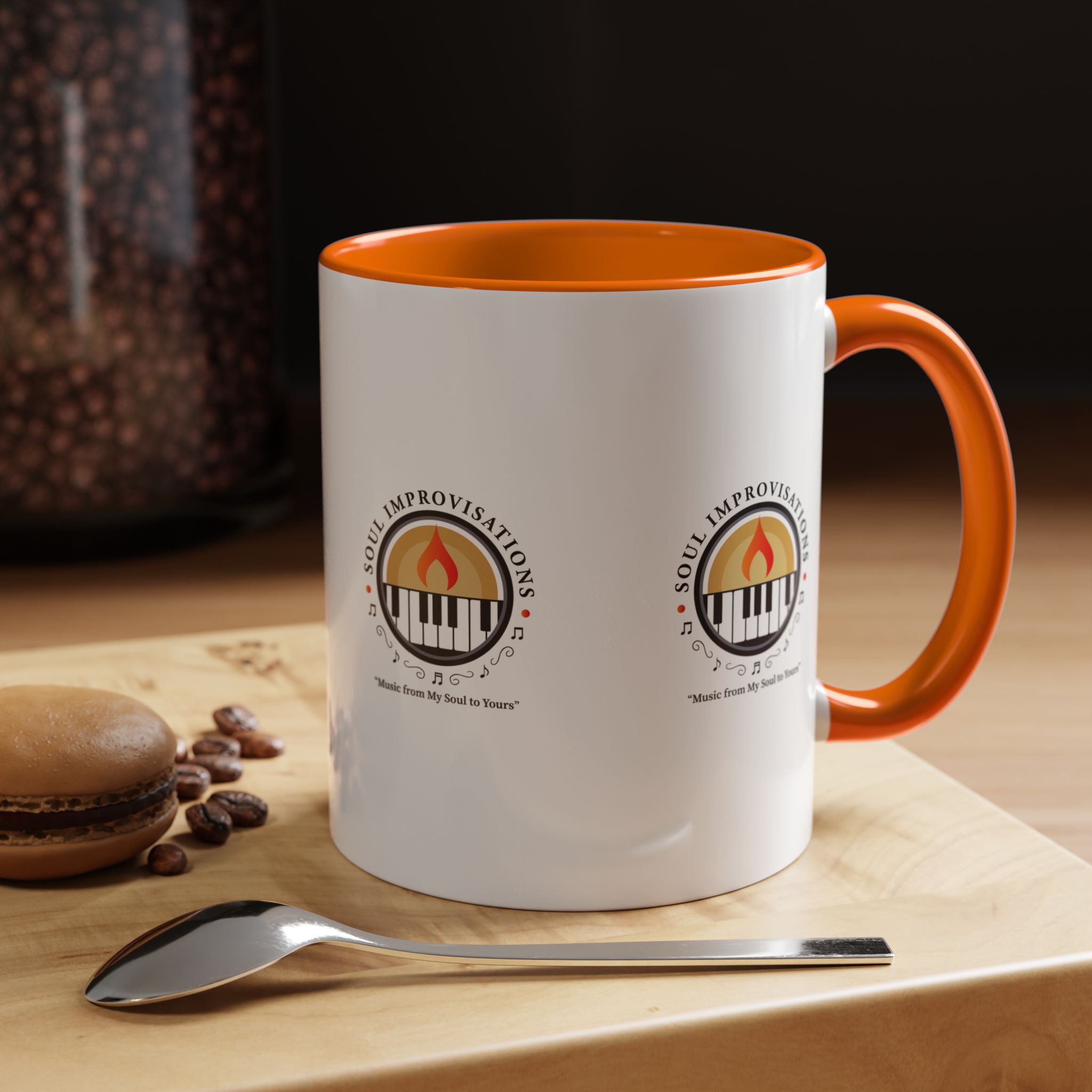 Soul Improvisations Coffee Mug - 11oz (small logo) - Image 35
