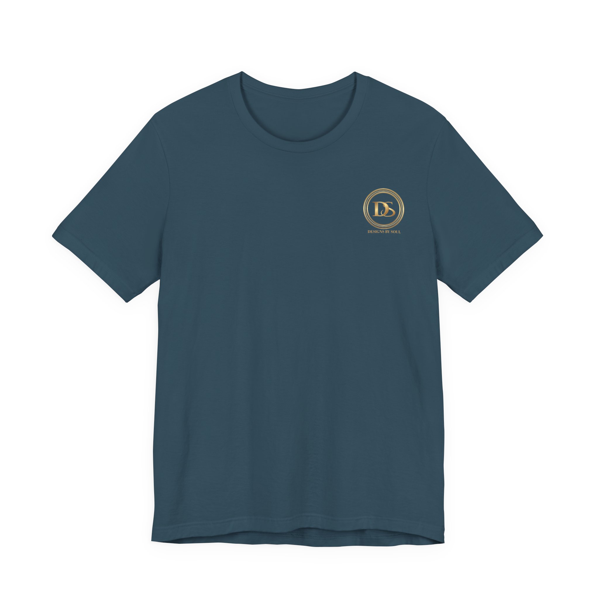 Designs By Soul Logo Unisex Jersey Short Sleeve T-Shirt (dark colors - left chest logo) - Image 3